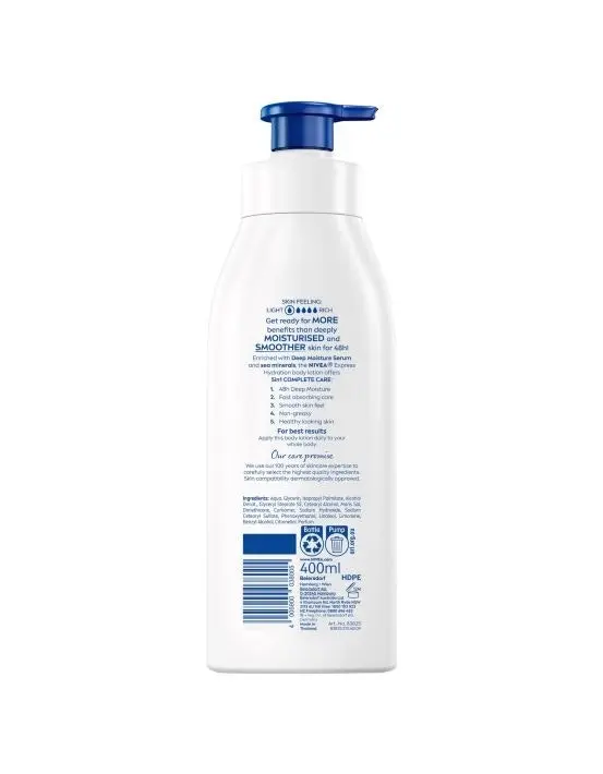 Nivea Express Hydration Body Lotion 400mL