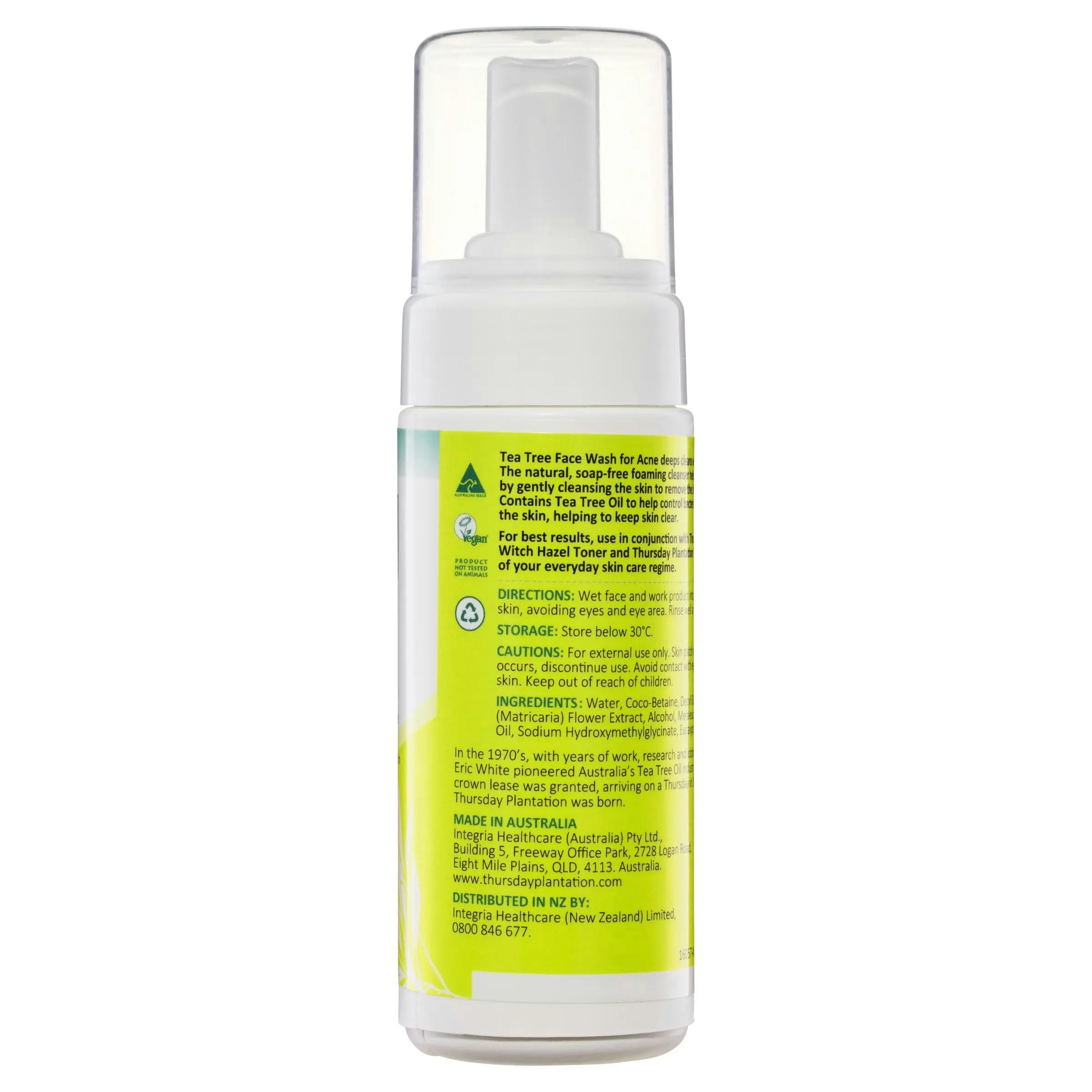 Thursday Plantation Tea Tree Face Wash for Acne 150mL