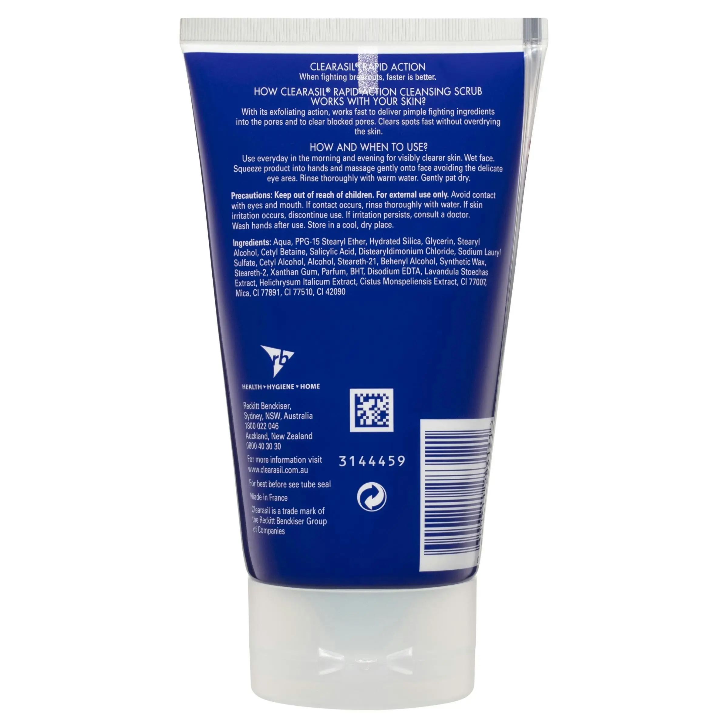 Clearasil Ultra Rapid Action Cleansing Face Scrub 150ml