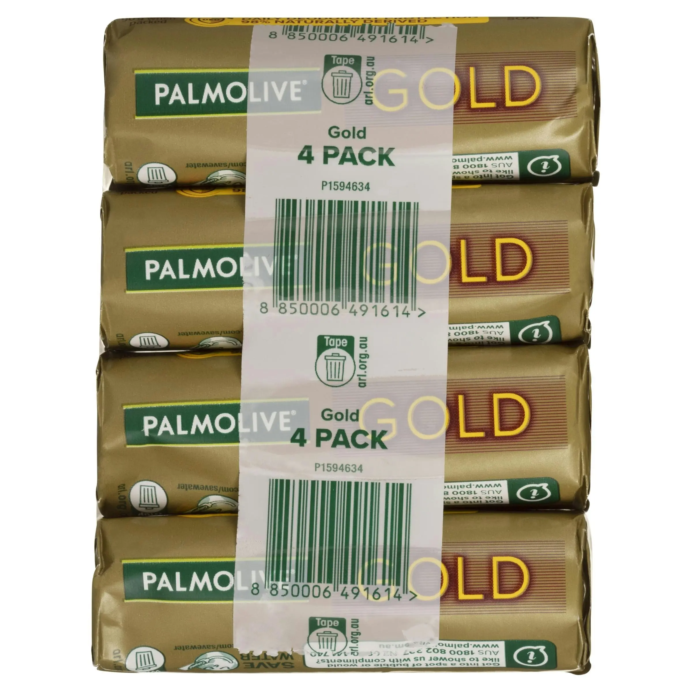 Palmolive Gold Soap 90g - 4 Pack