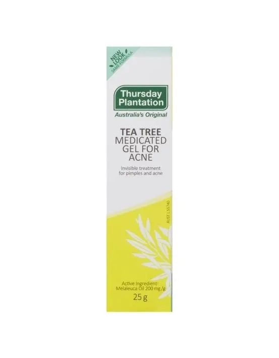 Thursday Plantation Tea Tree Medicated Gel For Acne 25g