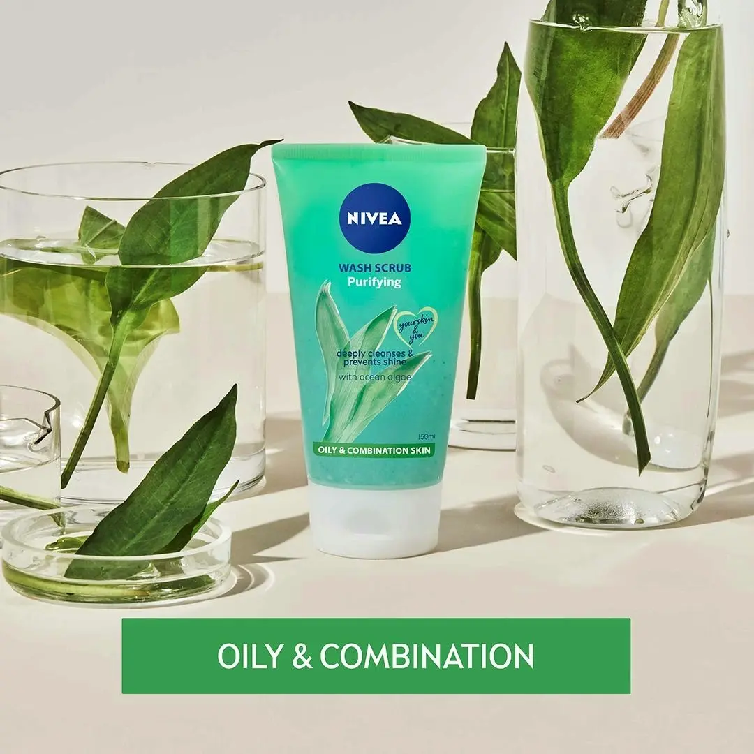 Nivea Visage 2 In 1 Wash And Scrub Daily Essentials 150mL