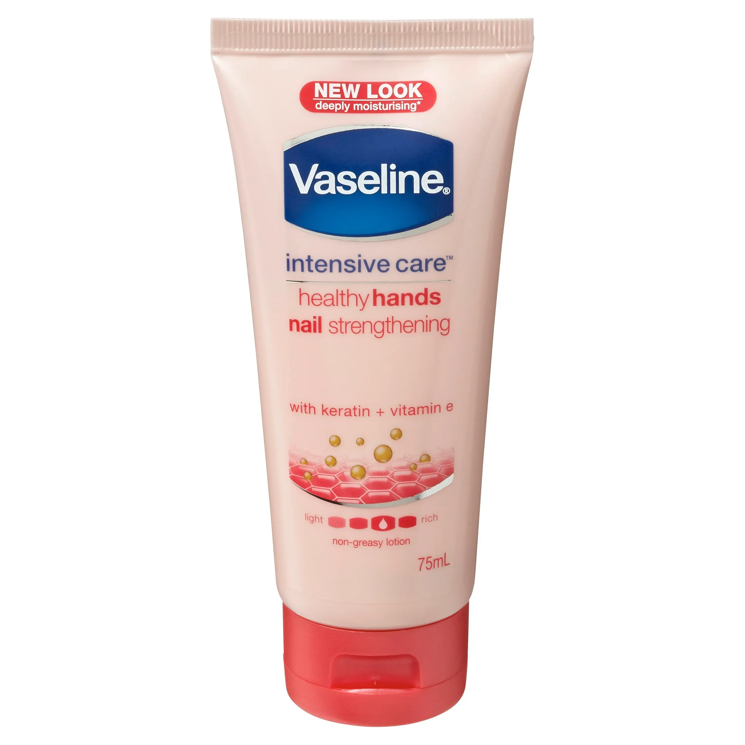 Vaseline Intensive Care Healthy Hands Stronger Nails Hand Cream 75mL