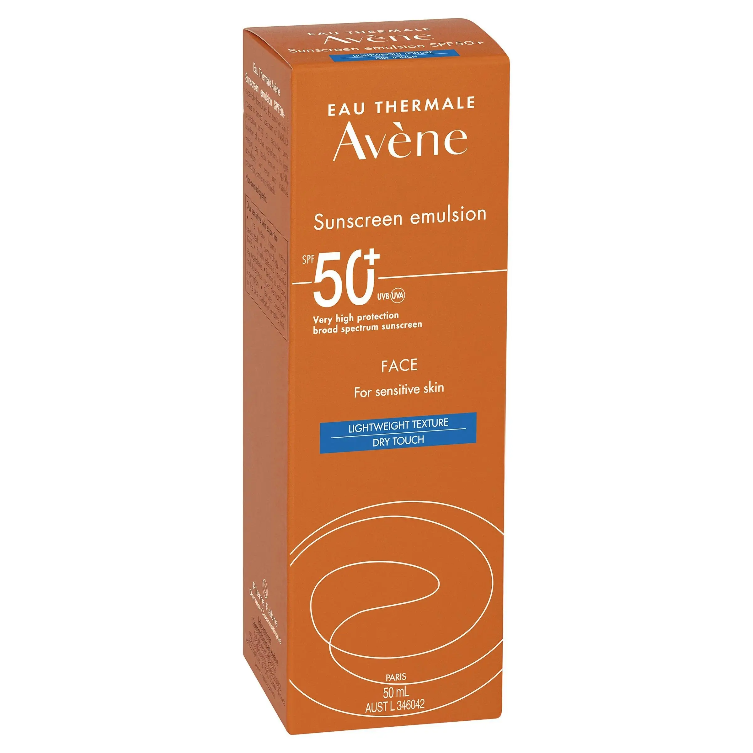 Avene Sunscreen Emulsion Face SPF 50+ 50mL