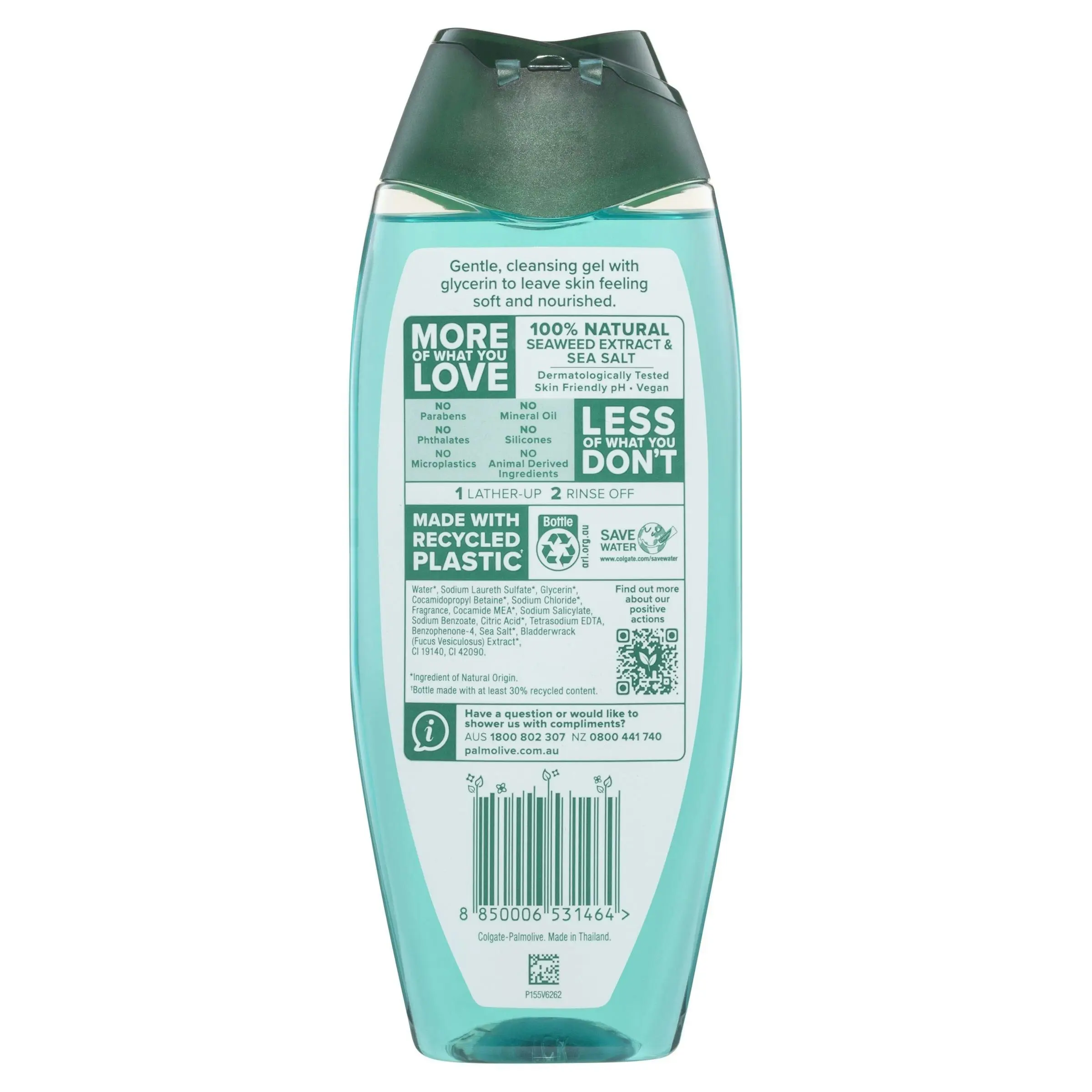 Palmolive Naturals Sea Minerals Body Wash 500ml