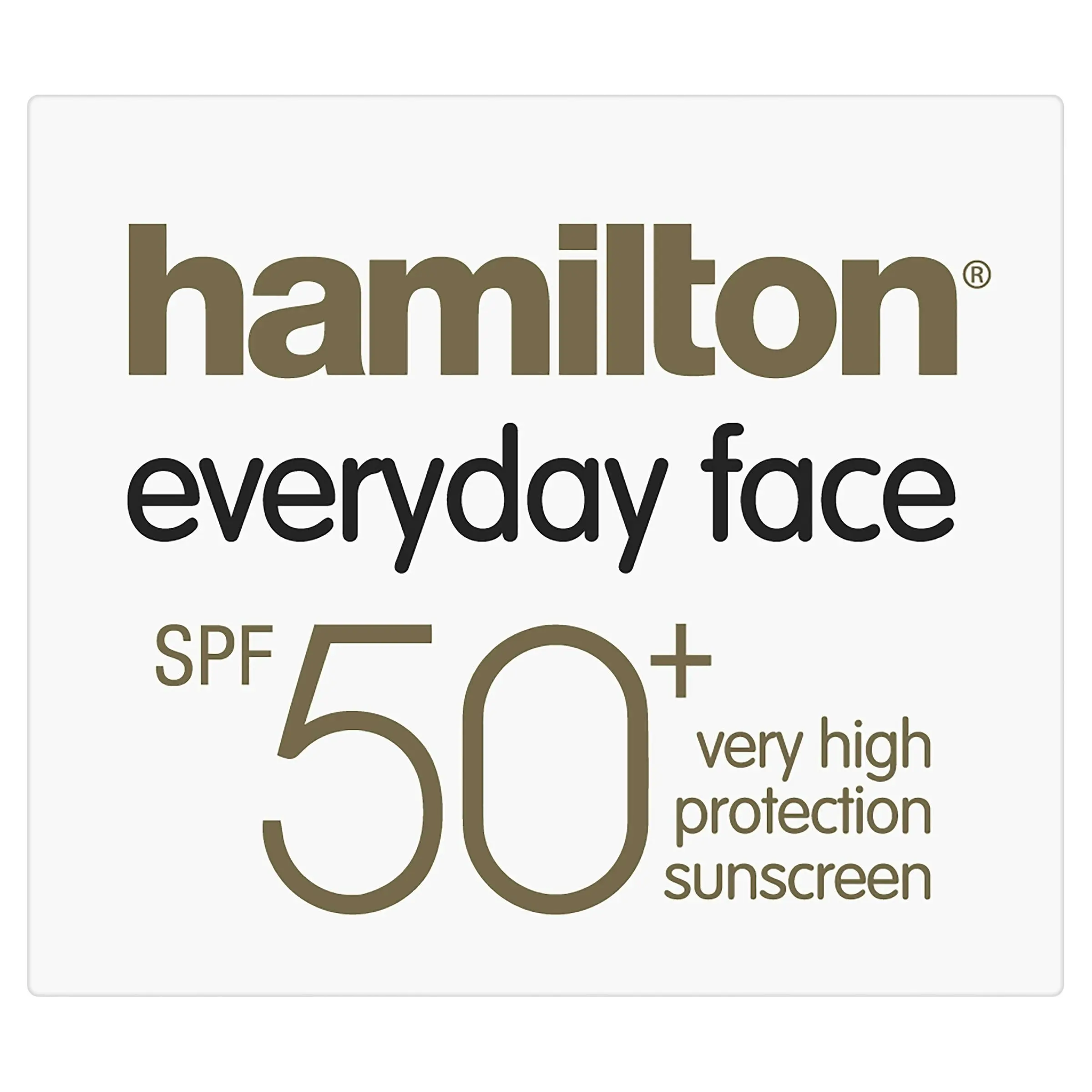 Hamilton Sun Everyday Face Cream SPF 50+ 75g