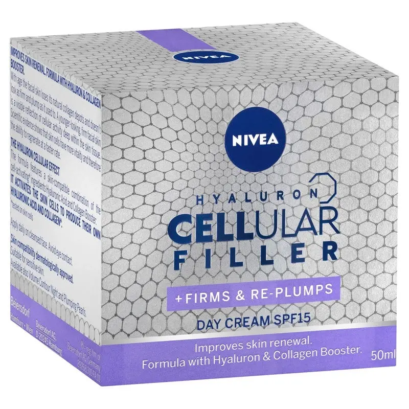 Nivea Hyaluron Cellular Filler Day Cream SPF15 50mL