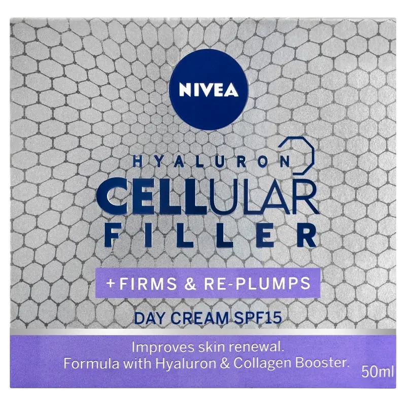 Nivea Hyaluron Cellular Filler Day Cream SPF15 50mL