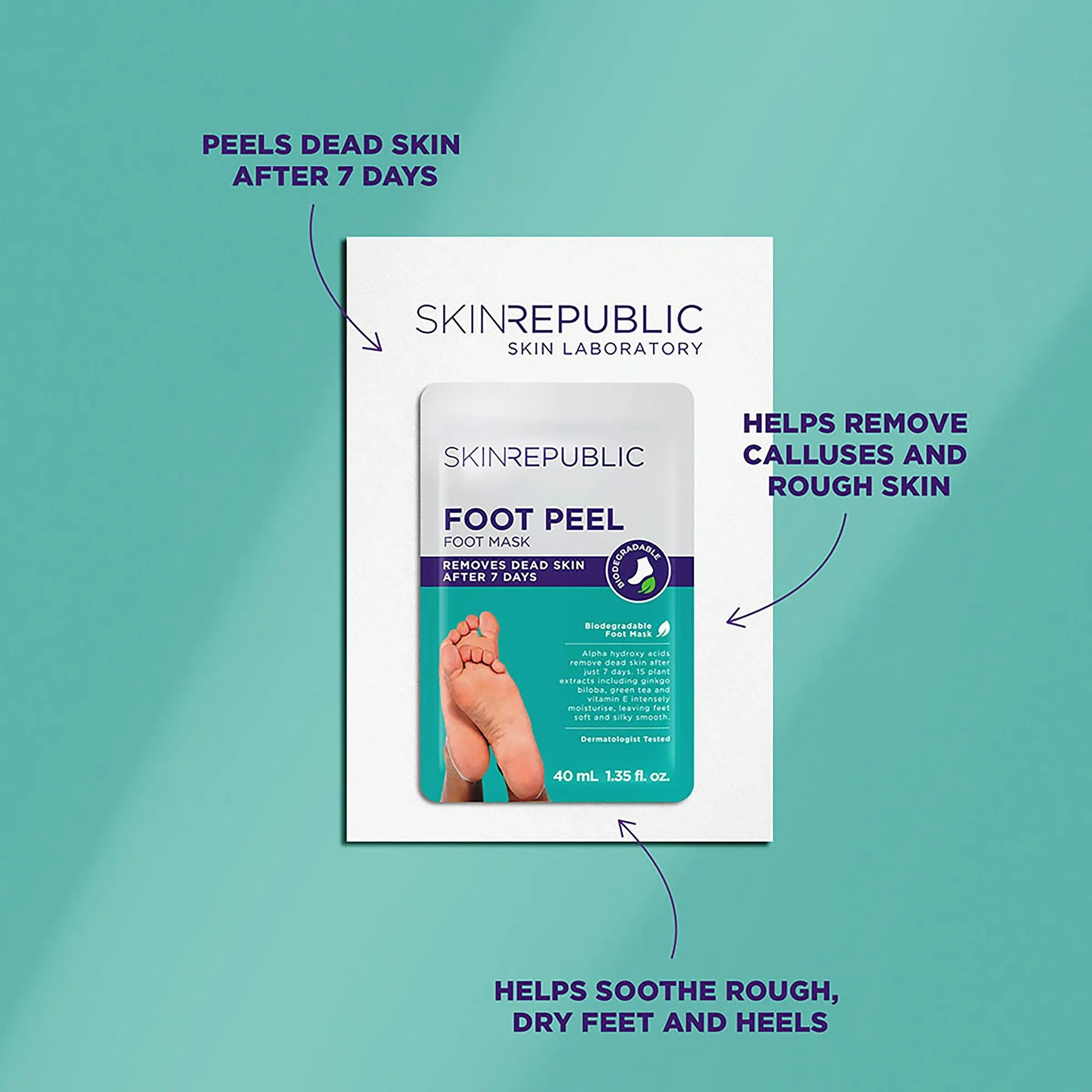 Skin Republic Foot Peel 1 Pair