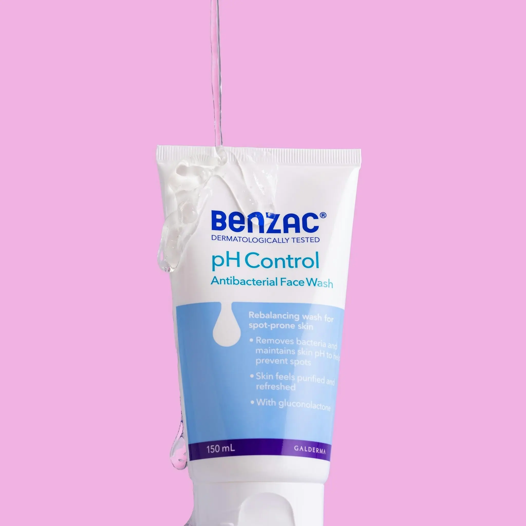 Benzac PH Control Antibacterial Face Wash 150ml