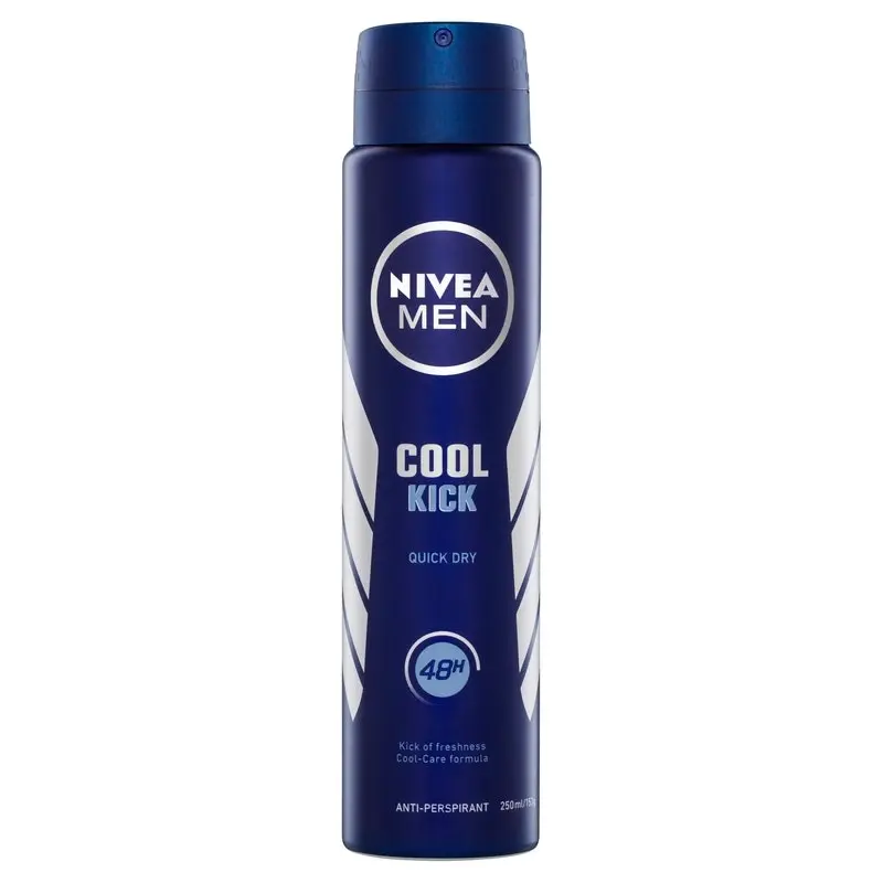 Nivea Deodorant Aerosol Men Cool Kick 250mL