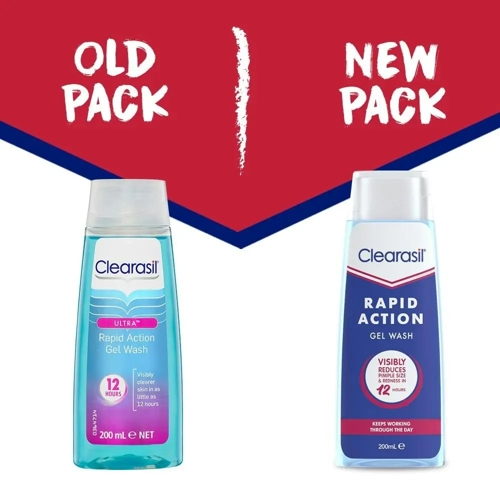 Clearasil Ultra Rapid Action Gel Face Wash 200ml