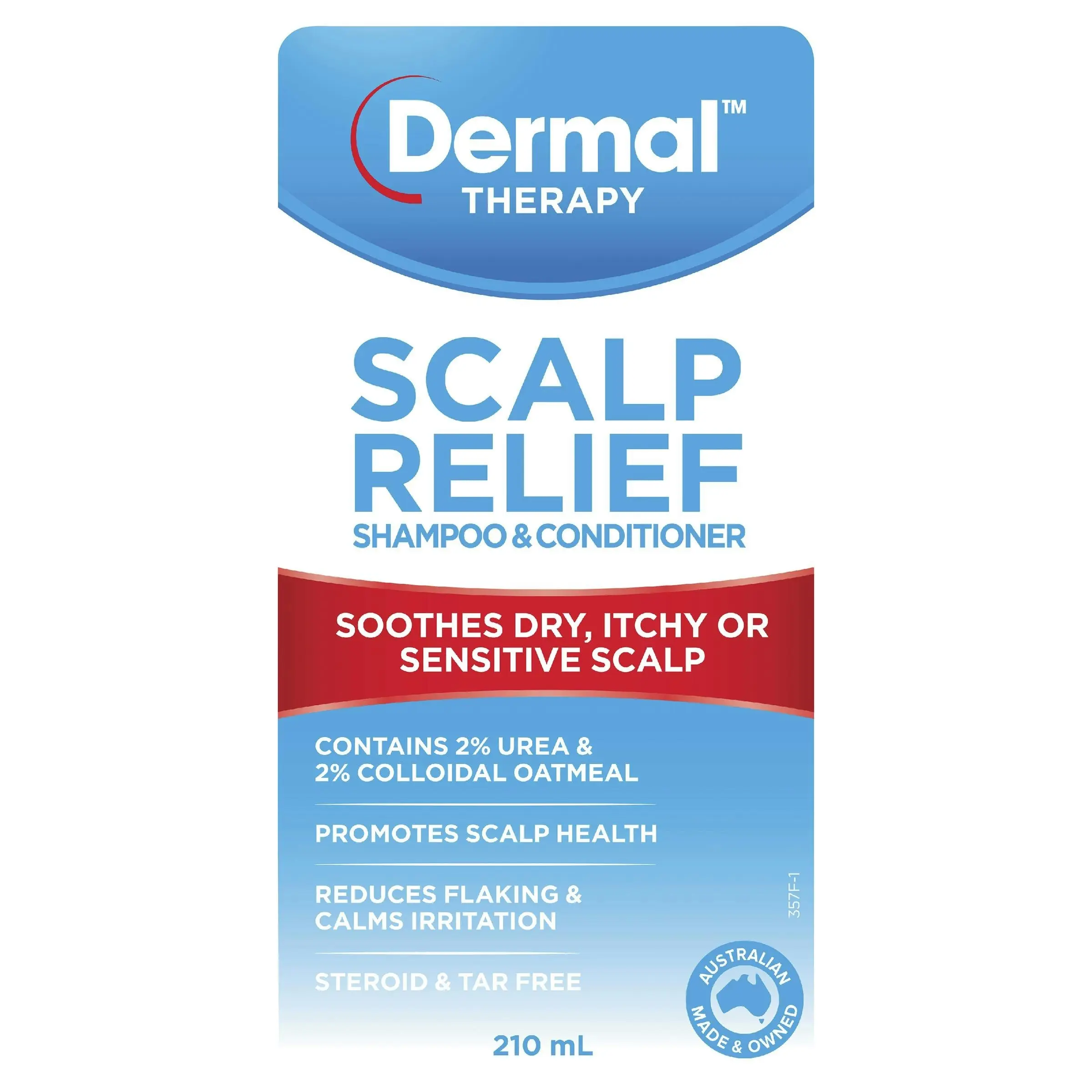 Dermal Therapy Scalp Relief Shampoo & Conditioner 210mL