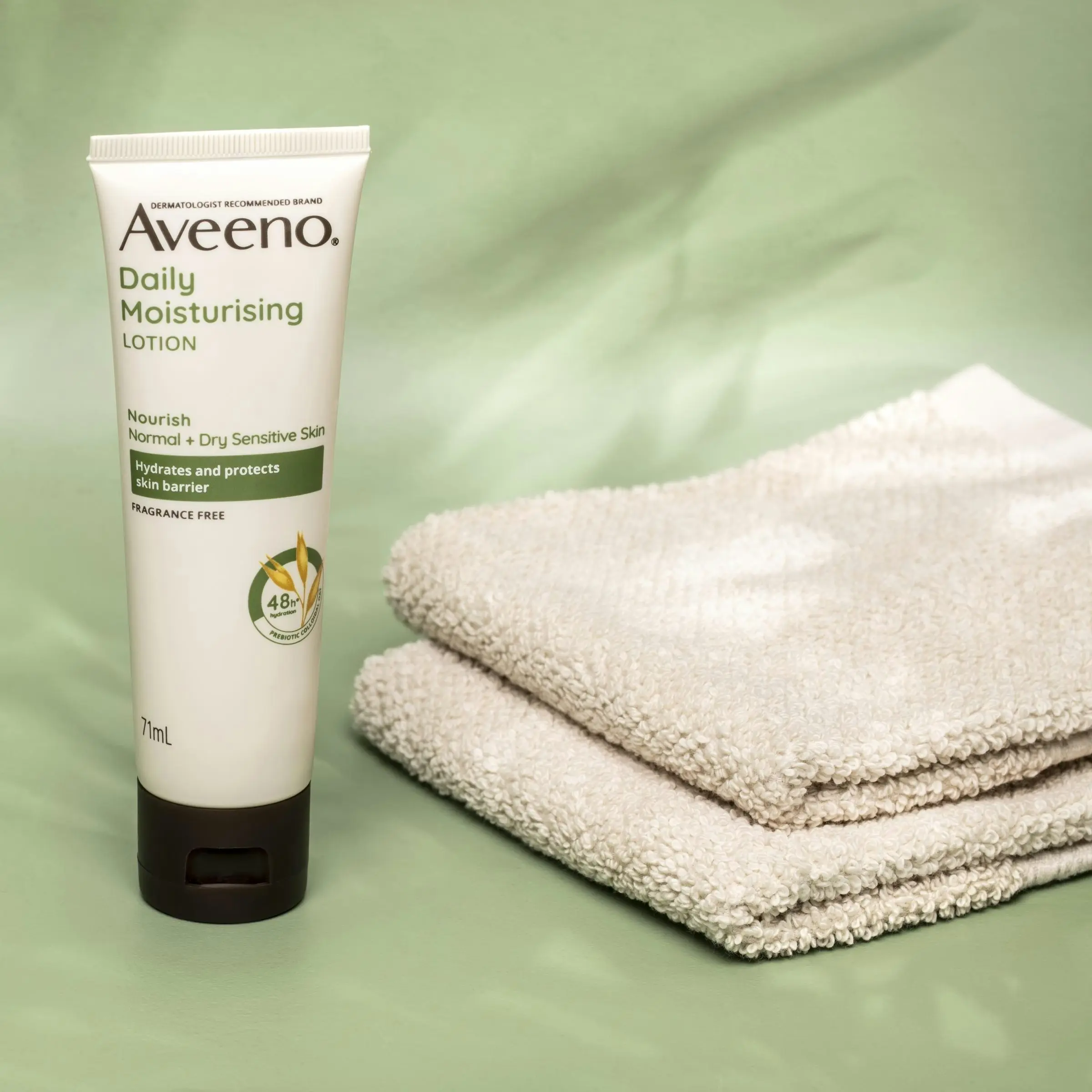 Aveeno Active Naturals Daily Moisturising Fragrance Free Lotion 71mL