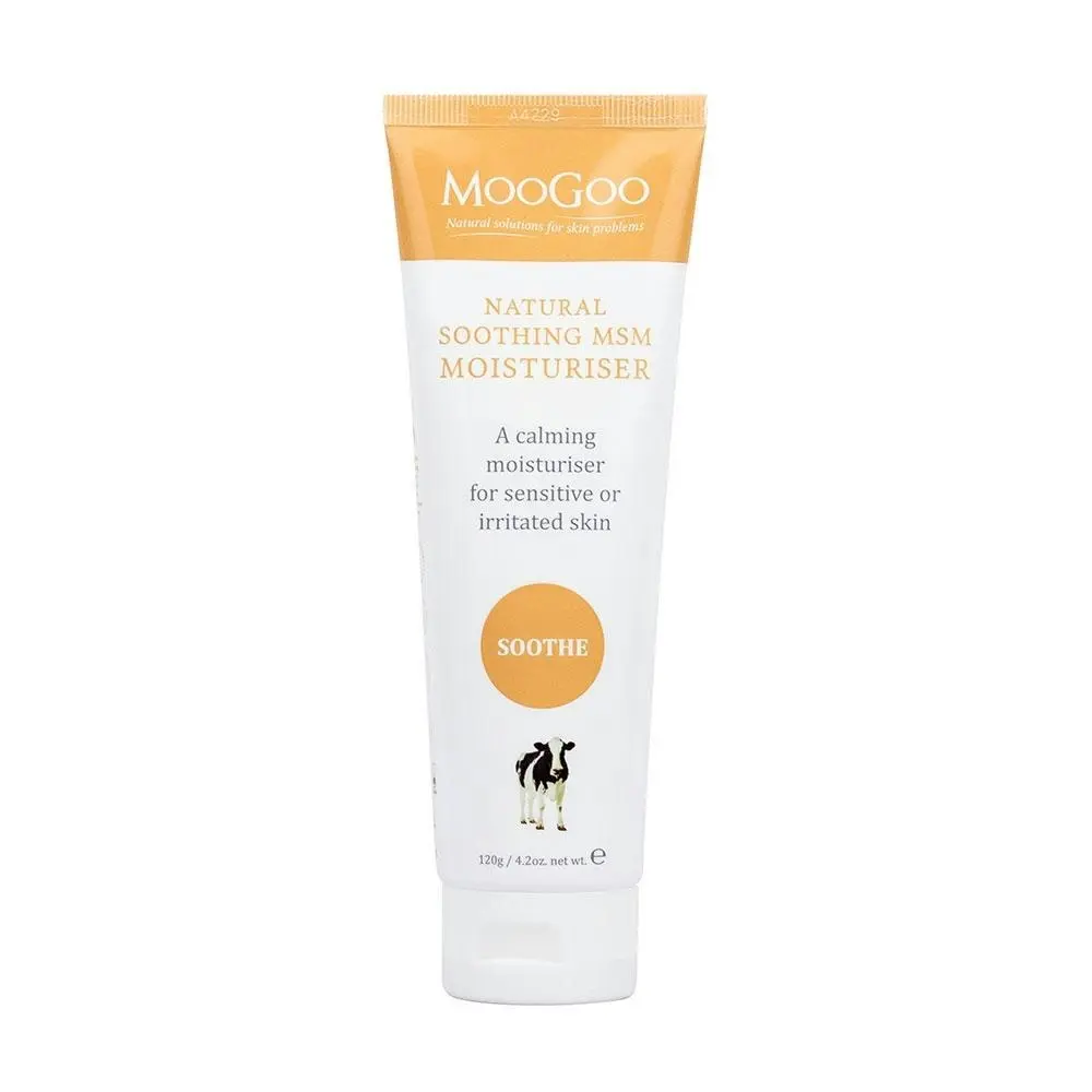 MOOGOO Natural Soothing MSM Moisturiser 120g