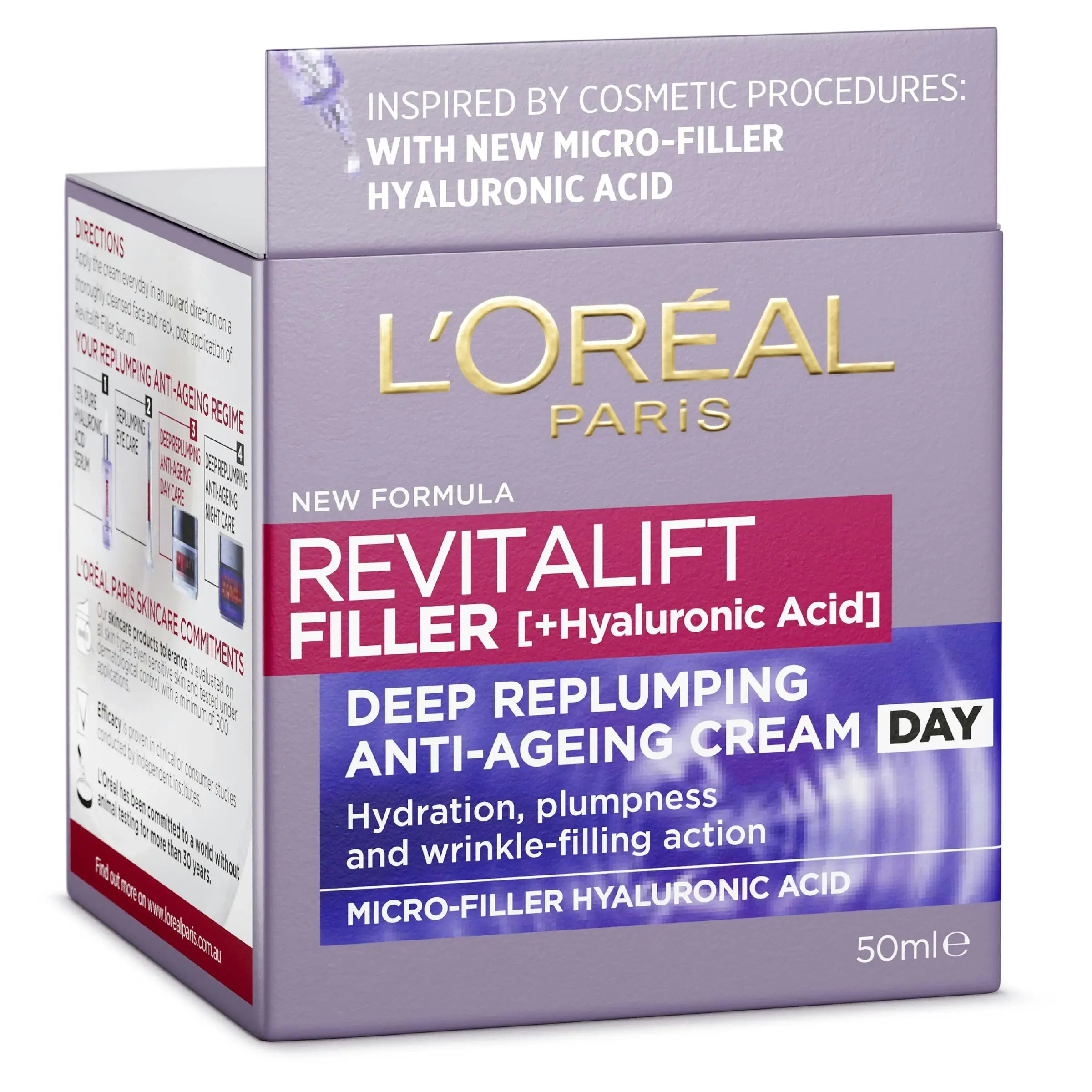 L'Oreal Revitalift Filler Day Cream 50mL