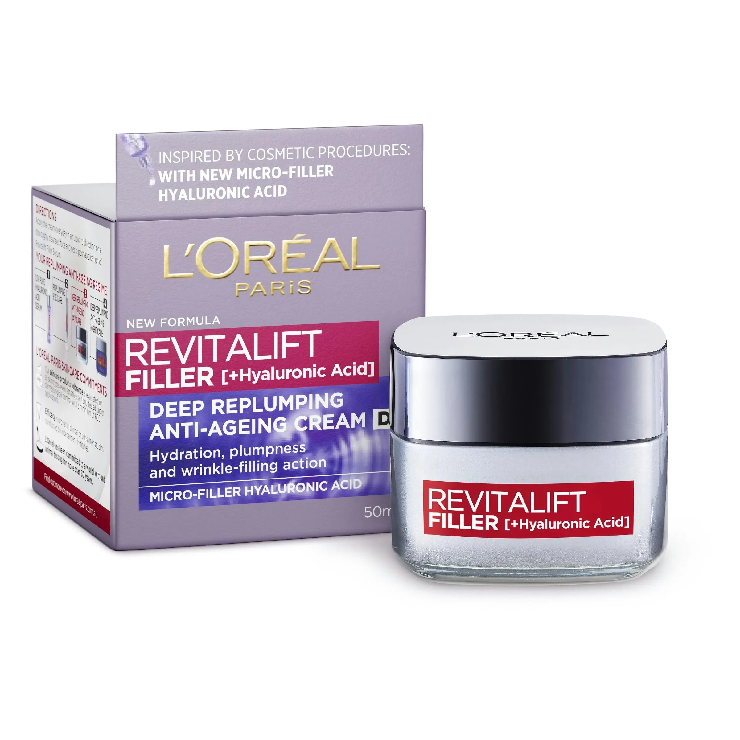 L'Oreal Revitalift Filler Day Cream 50mL