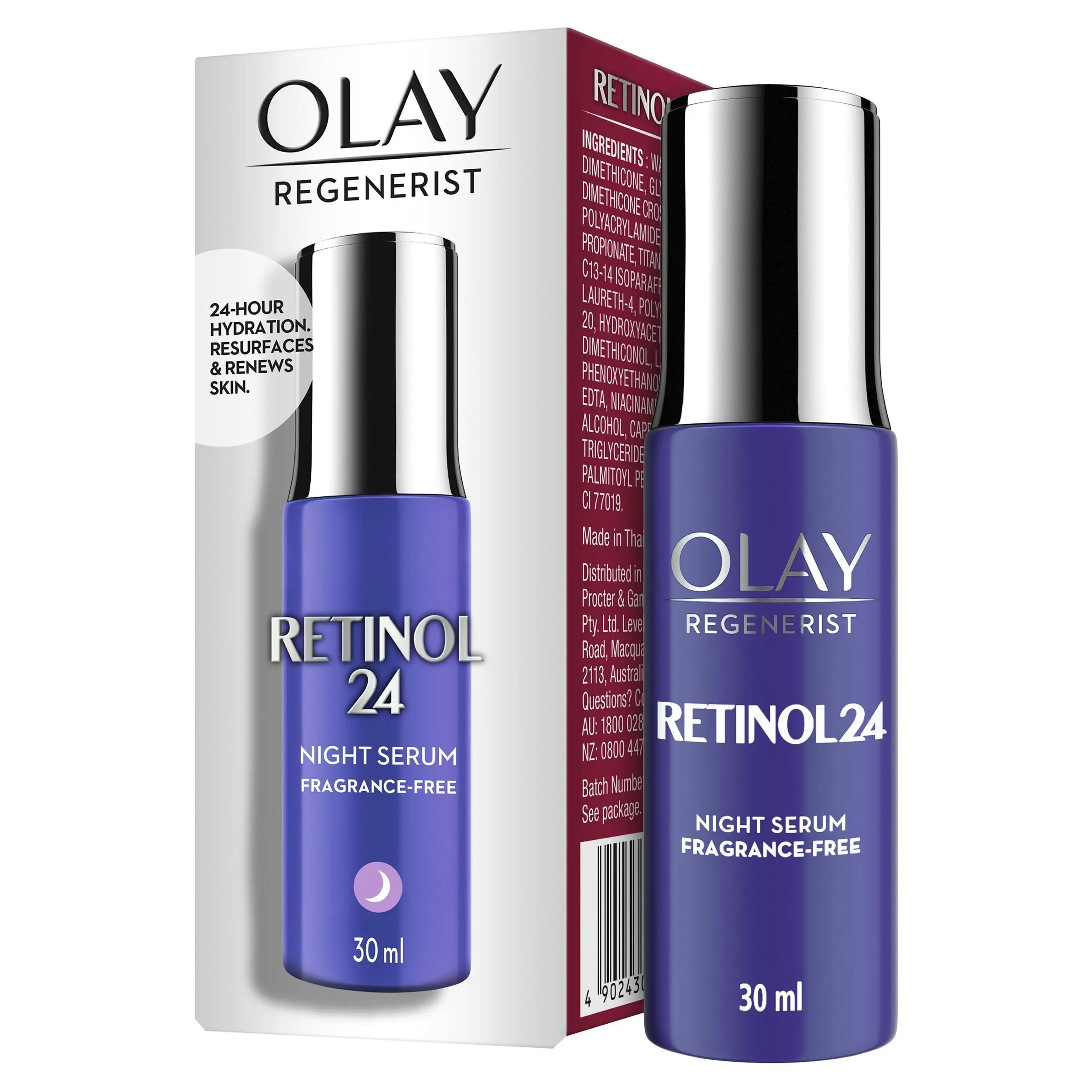 Olay Regenerist Retinol24 Face Serum 30mL