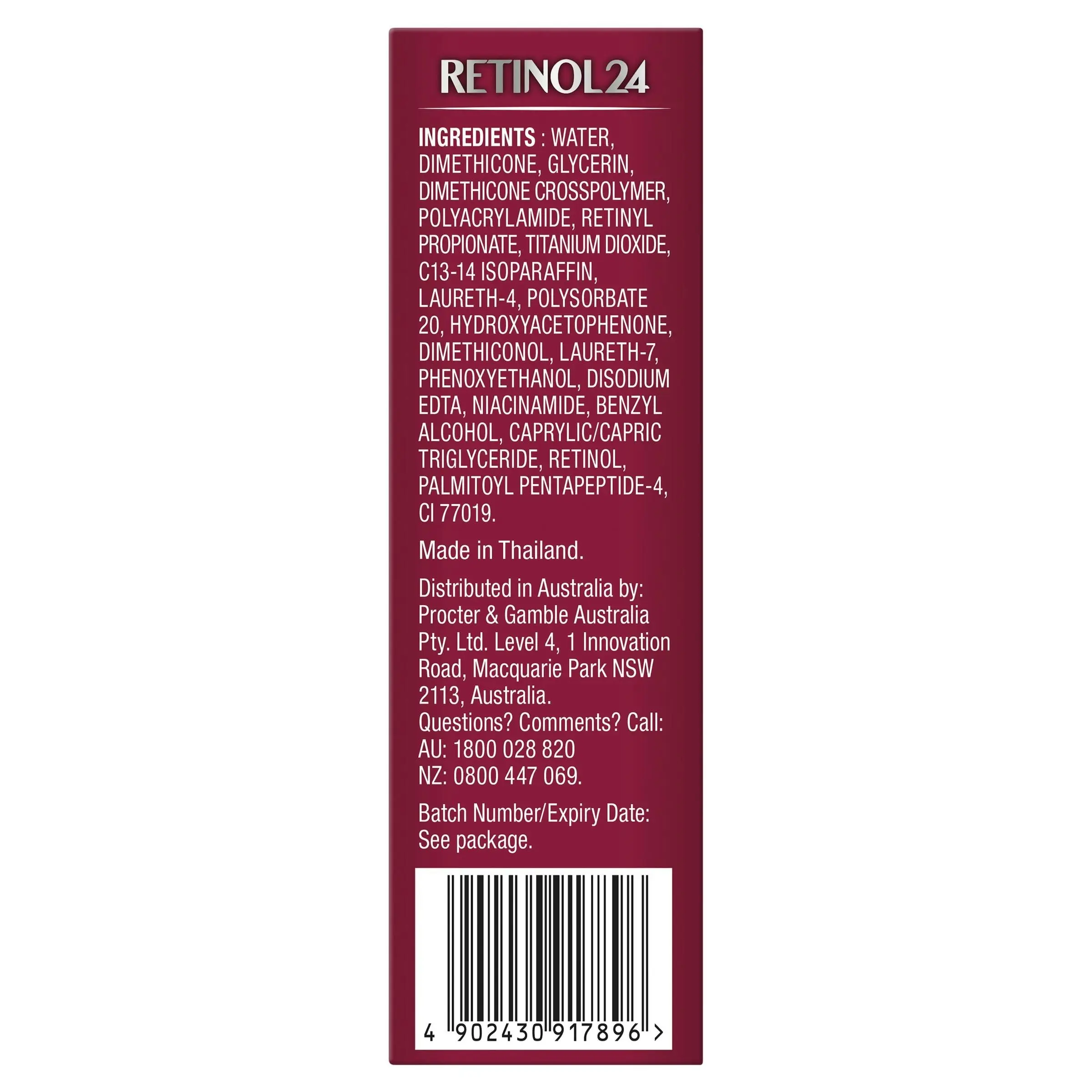 Olay Regenerist Retinol24 Face Serum 30mL