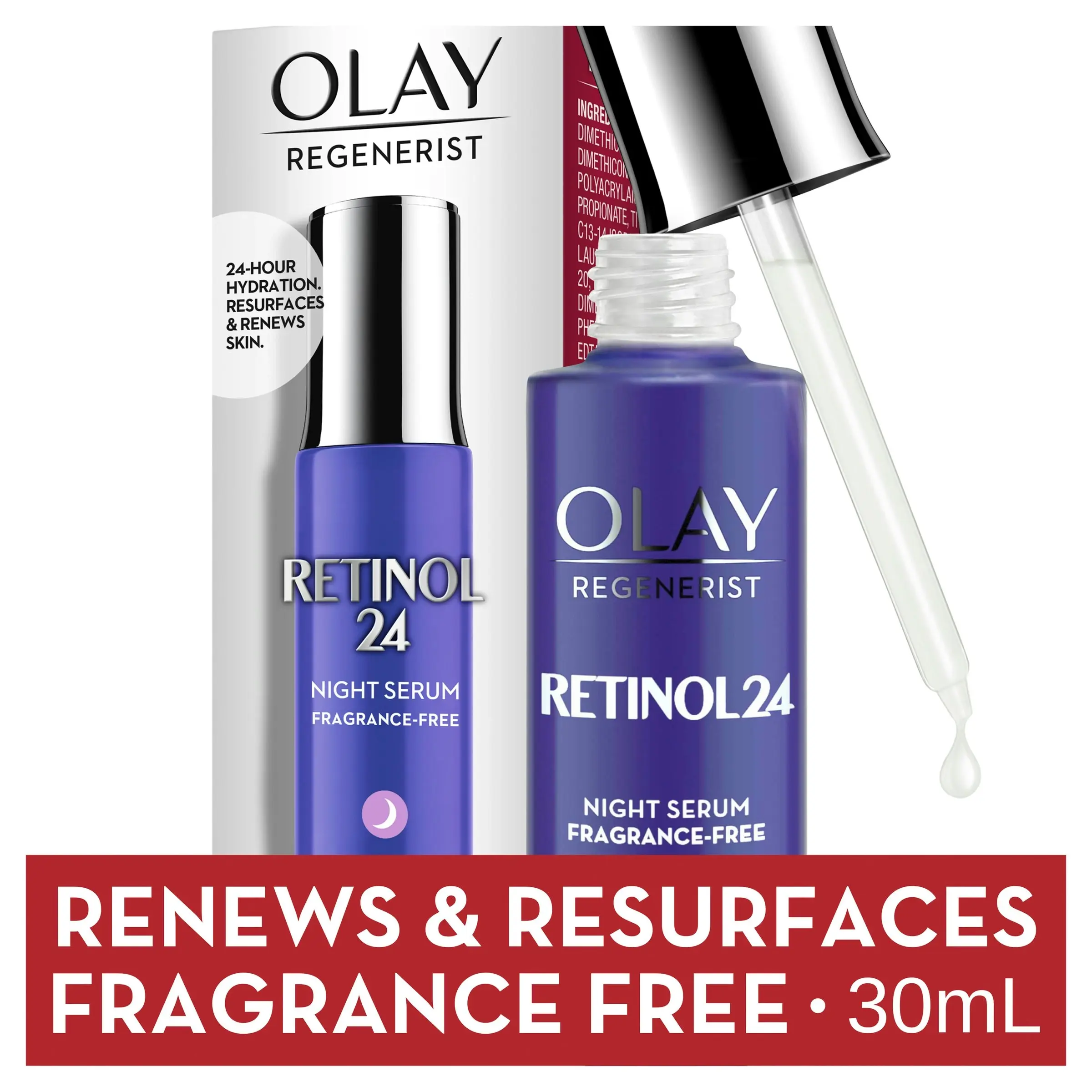 Olay Regenerist Retinol24 Face Serum 30mL