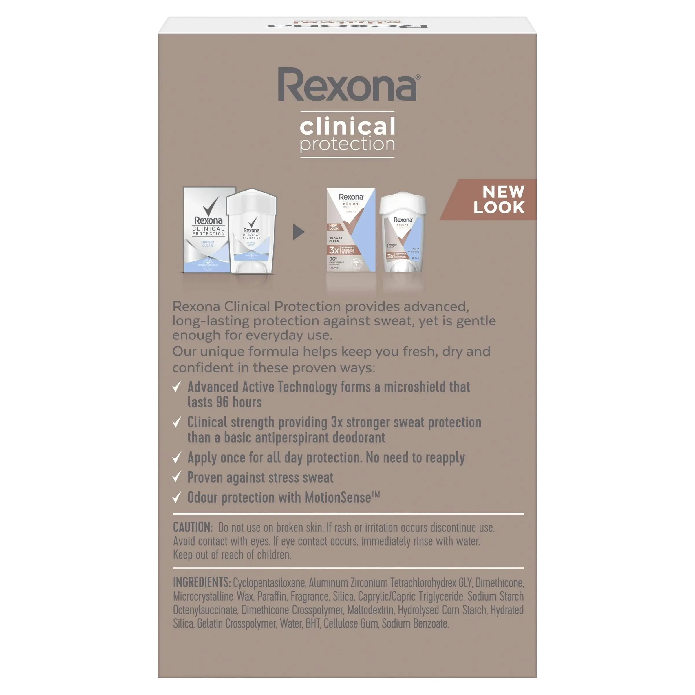 Rexona Women Clinical Protection Shower Clean 45mL