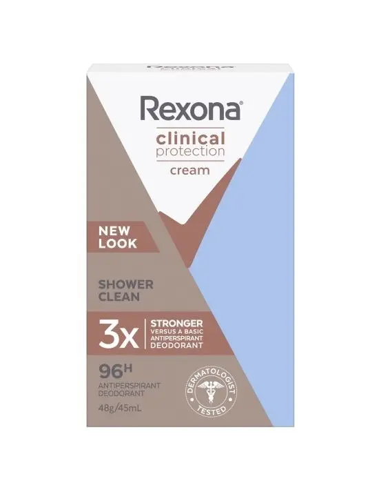 Rexona Women Clinical Protection Shower Clean 45mL