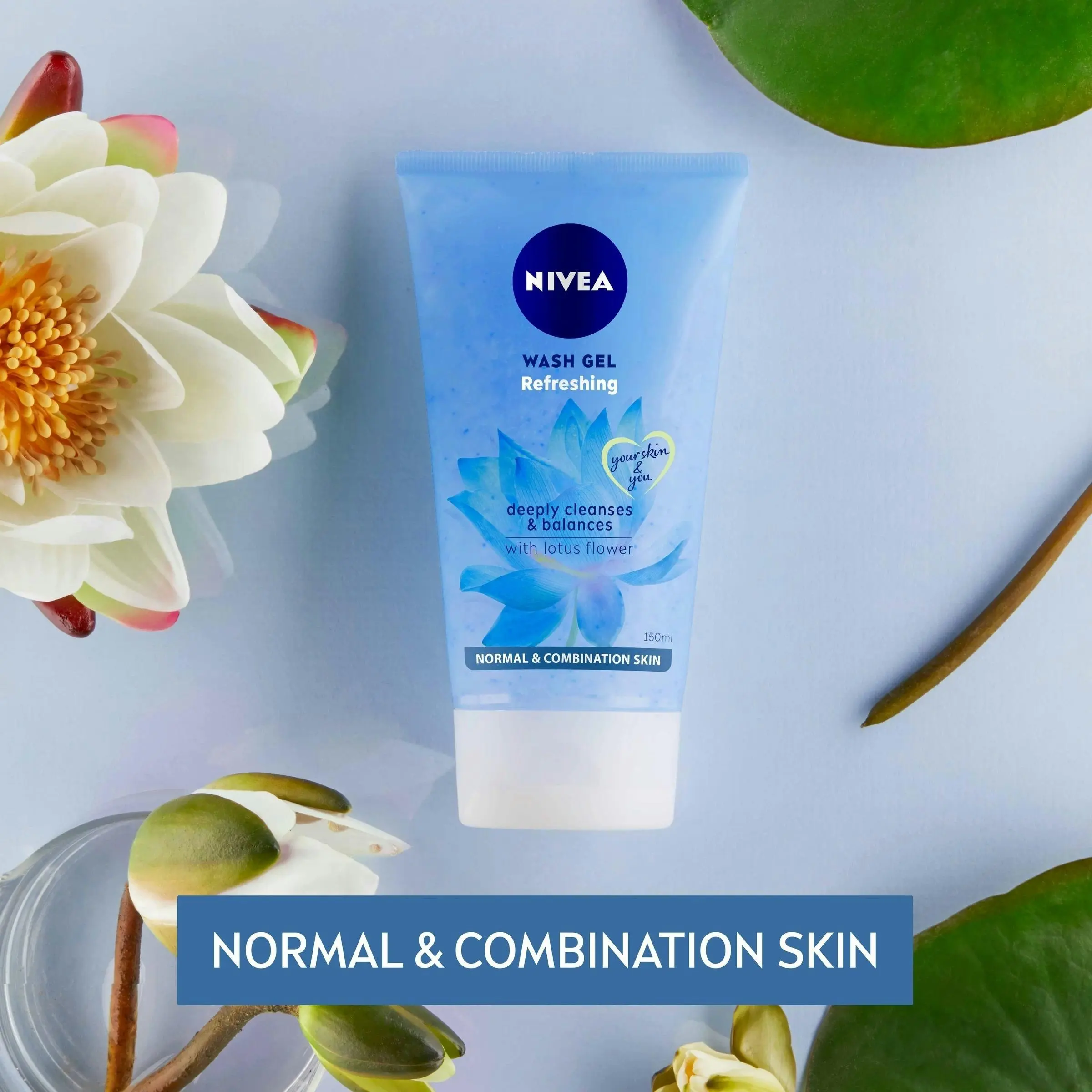 Nivea Daily Essentials Refreshing Facial Wash Gel 150mL