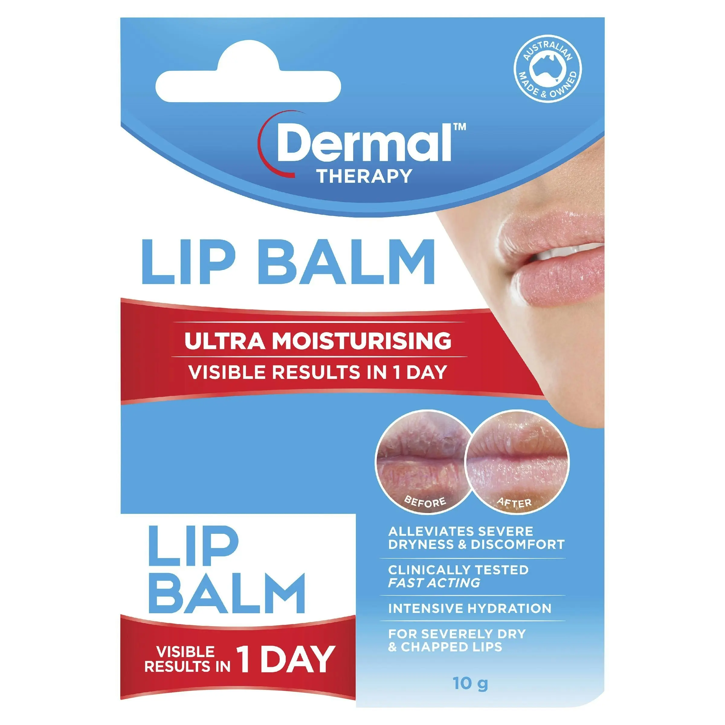 Dermal Therapy Lip Balm Ultra Moisturising 10g