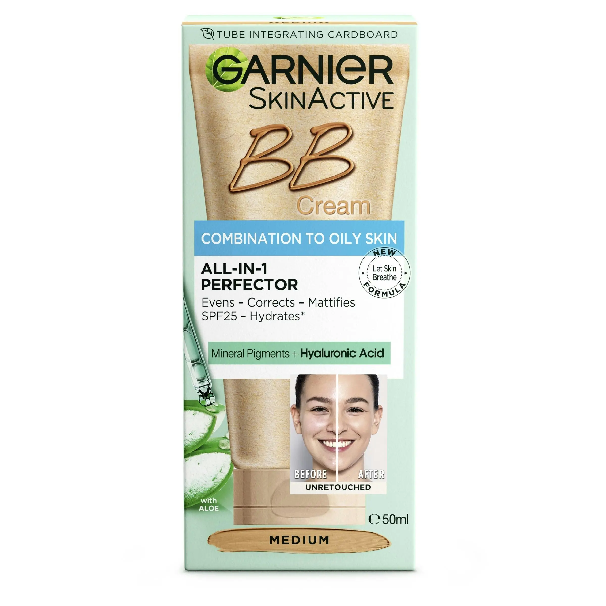 Garnier BB Cream All-In-One Perfector Oil Free Medium SPF 25 50mL