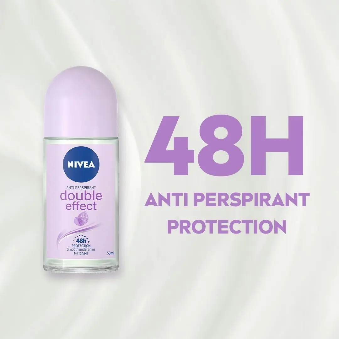 Nivea Deodorant Roll On Double Effect Violet Senses 50mL