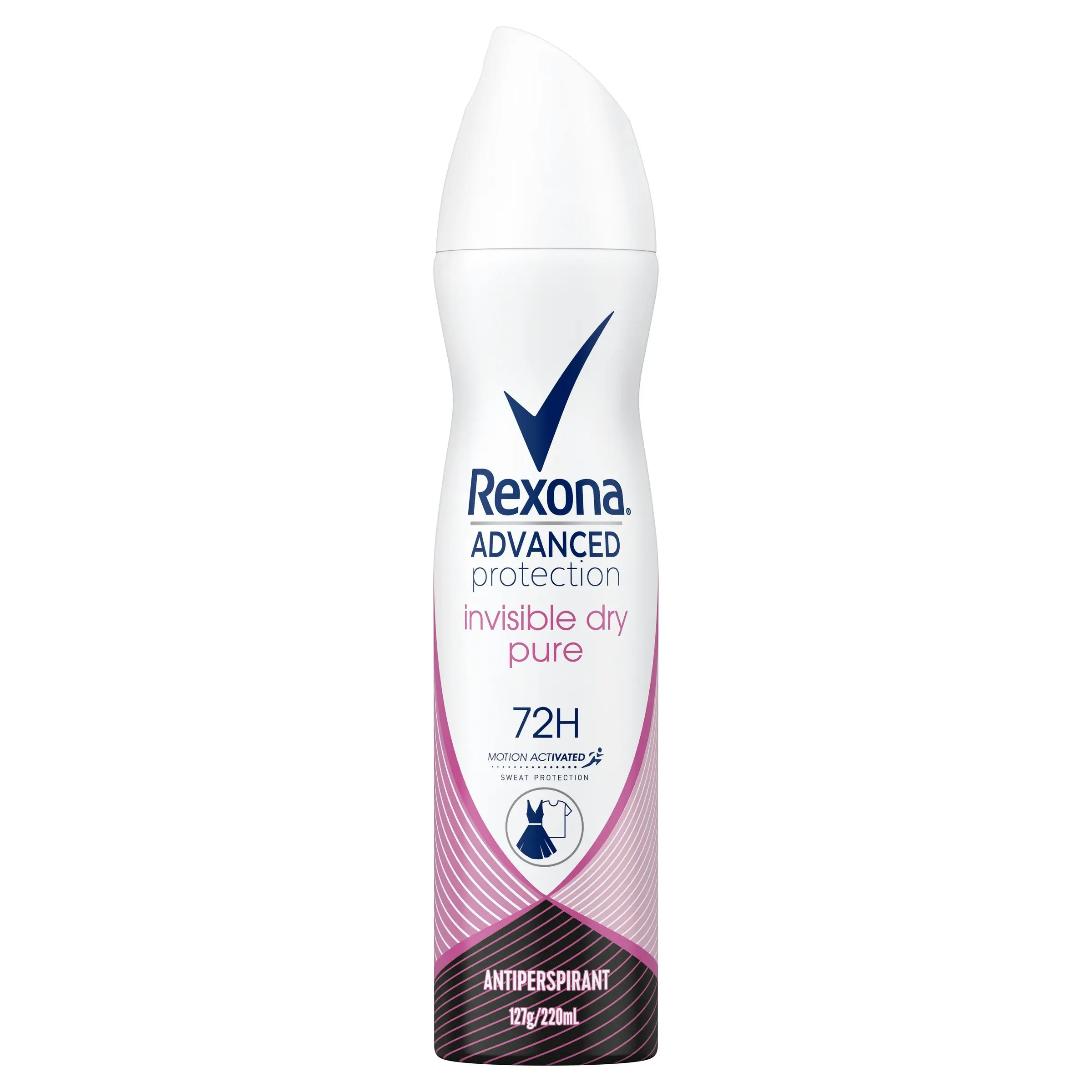 Rexona Women Antiperspirant Invisible Pure 220mL