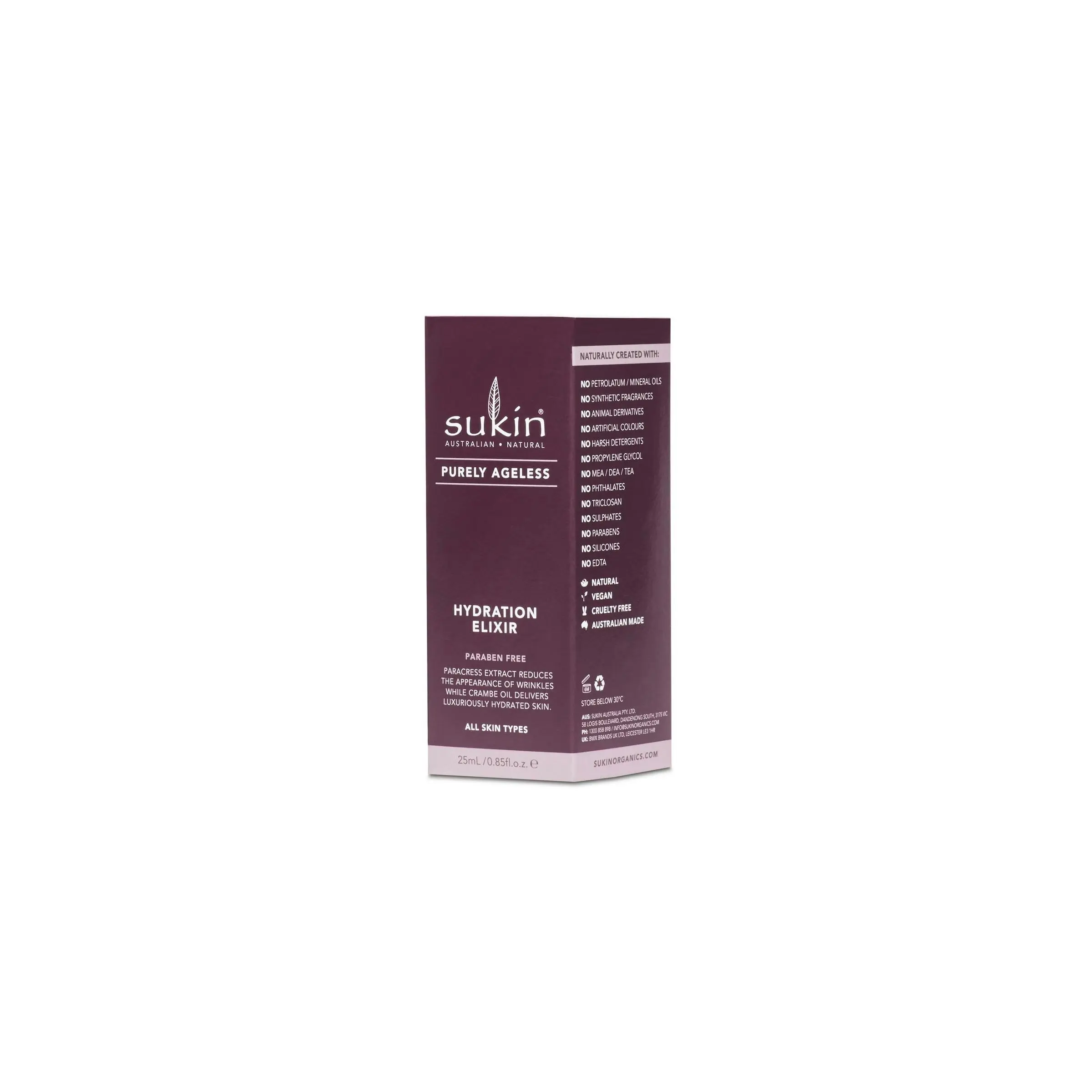 Sukin Purely Ageless Hydration Elixir 25mL