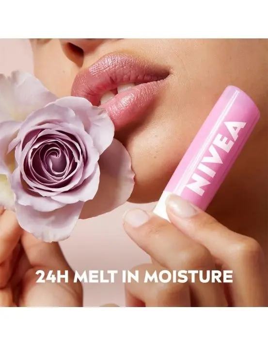 Nivea Lip Balm Soft Rose 4.8g