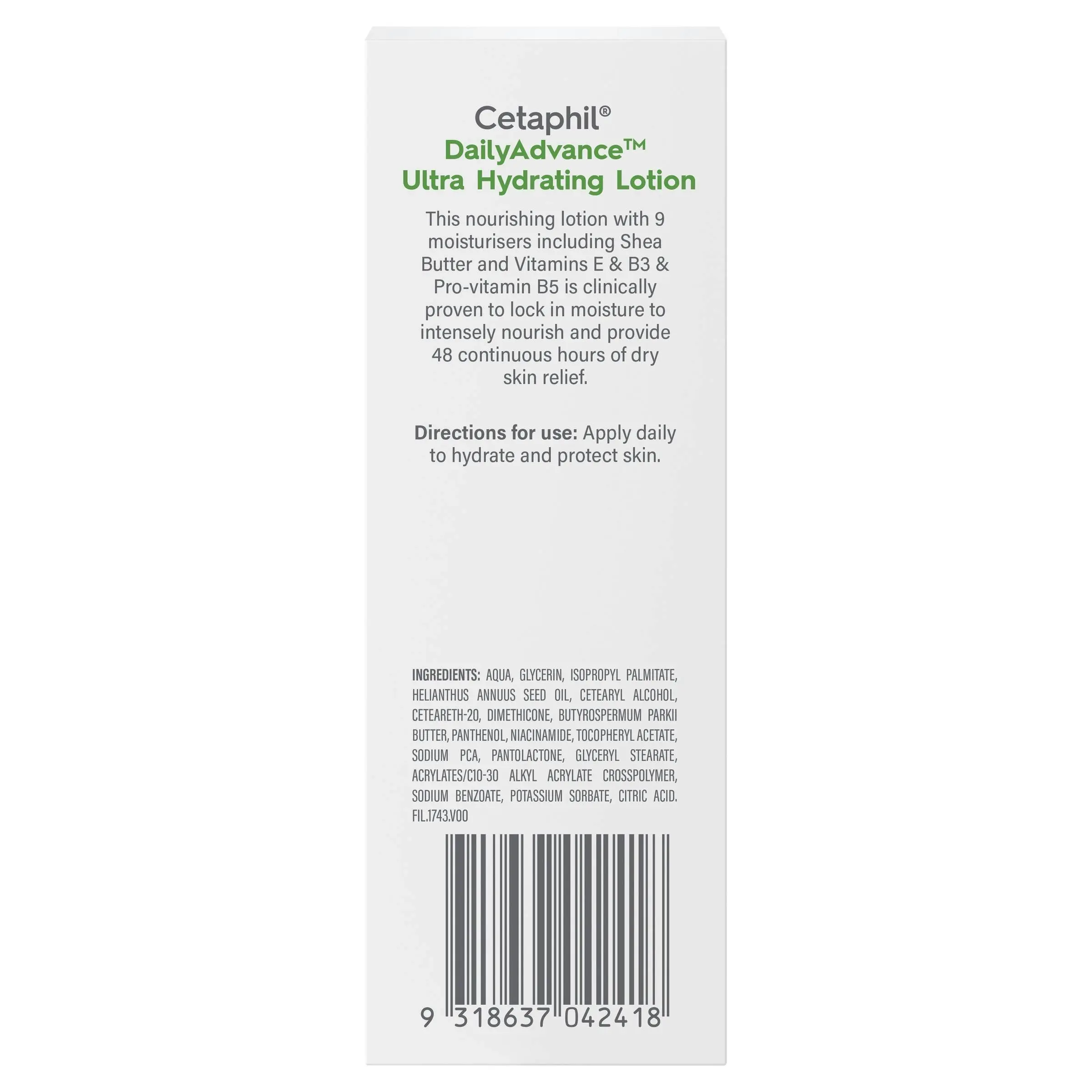 Cetaphil Daily Advance 85G