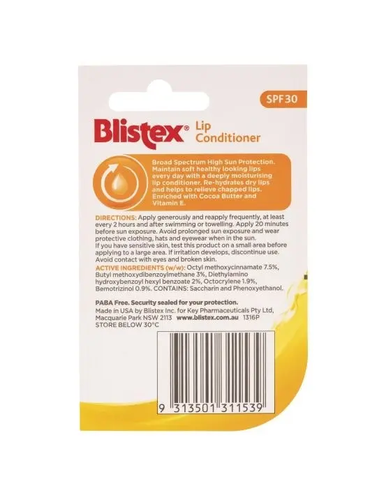 Blistex Lip Conditioner Pot SPF30 7g