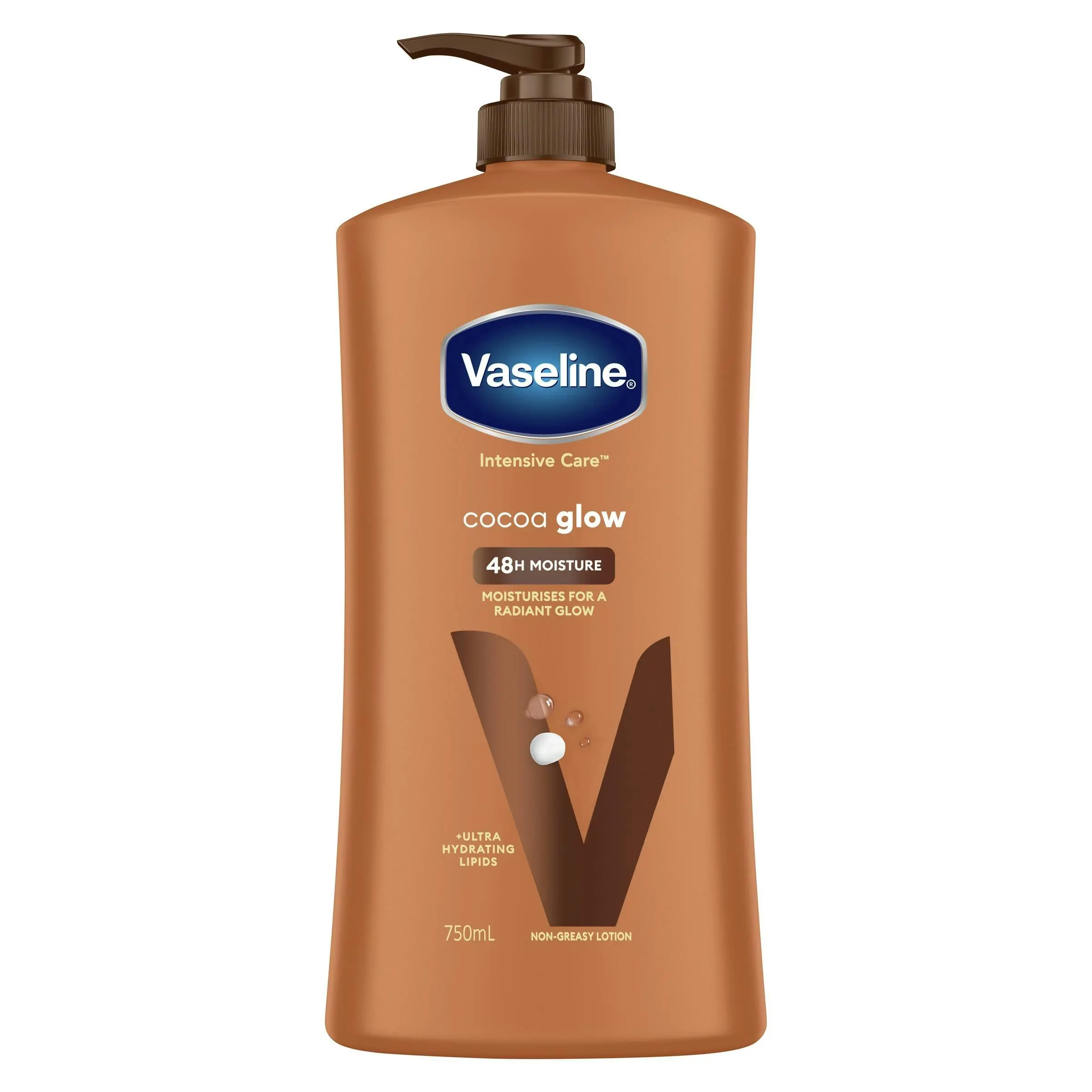 Vaseline Intensive Care Cocoa Glow Body Lotion 750mL