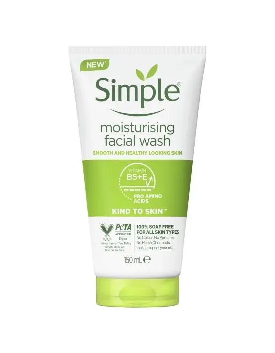 Simple Kind to Skin Moisturising Facial Wash 150ml