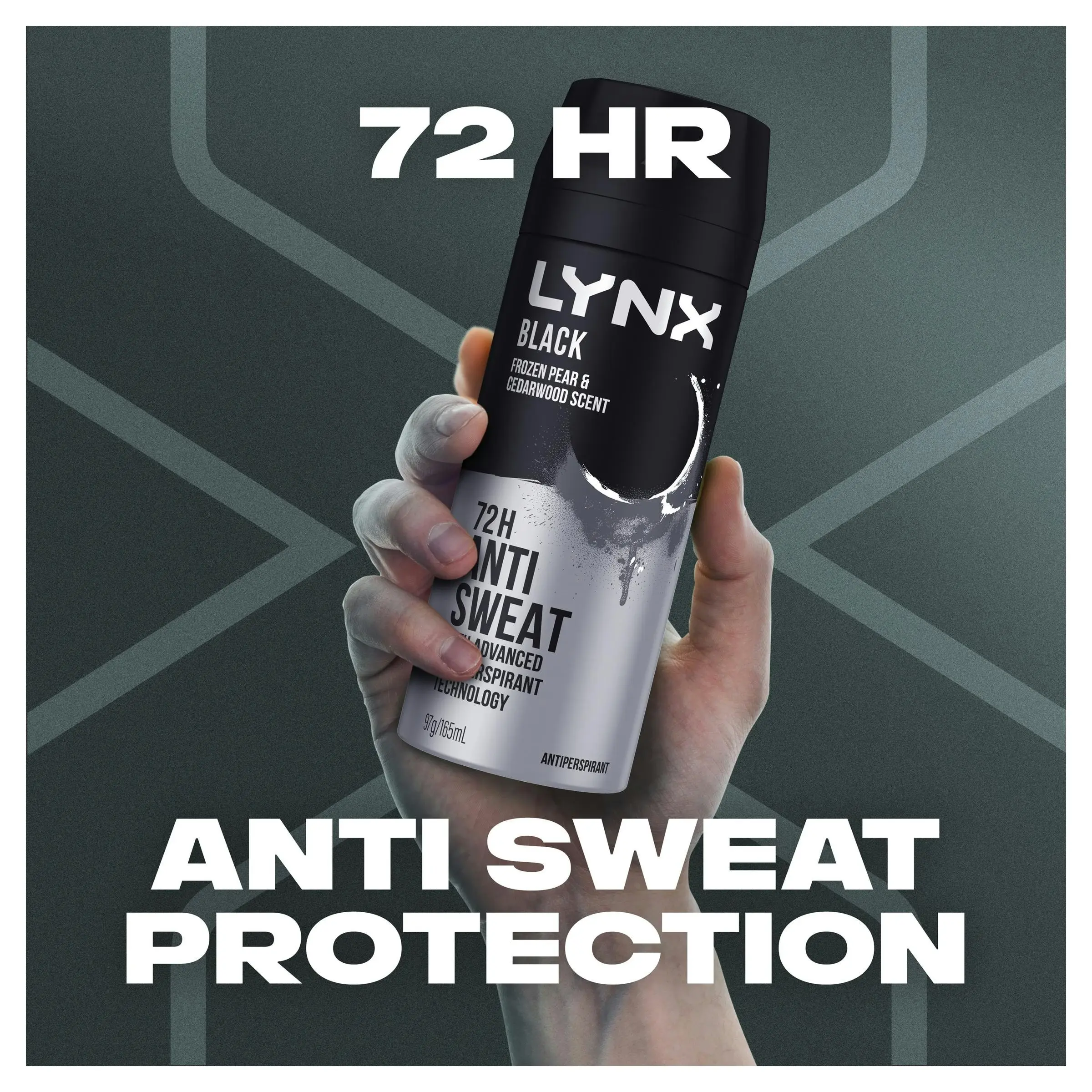 Lynx Antiperspirant Deodorant Black 165ml