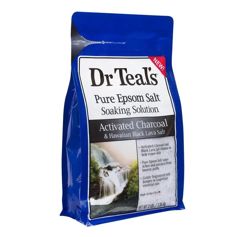 Dr Teal's Epsom Salt Activated Charcoal 1.36kg