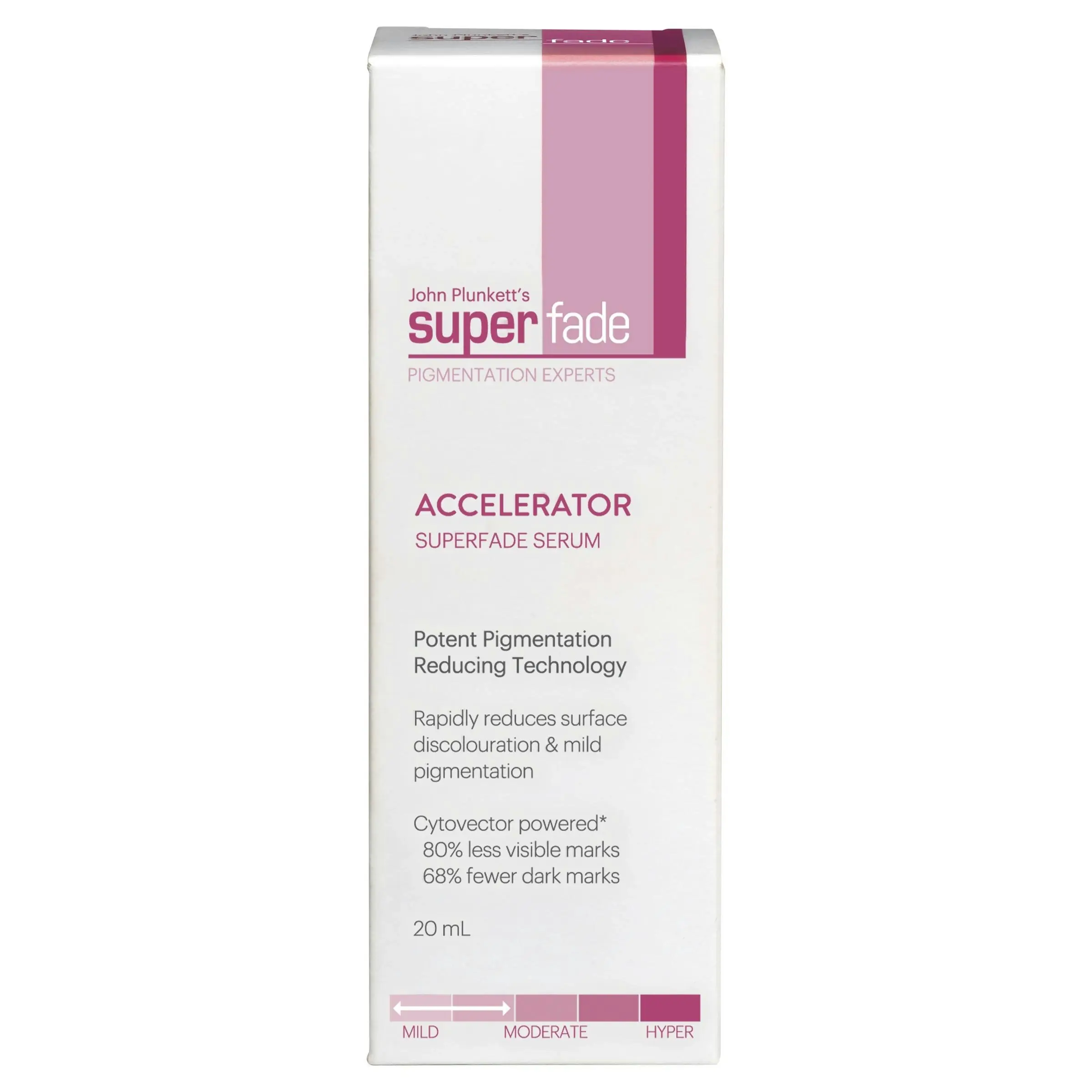 John Plunkett's Superfade Accelerator Serum 20ml