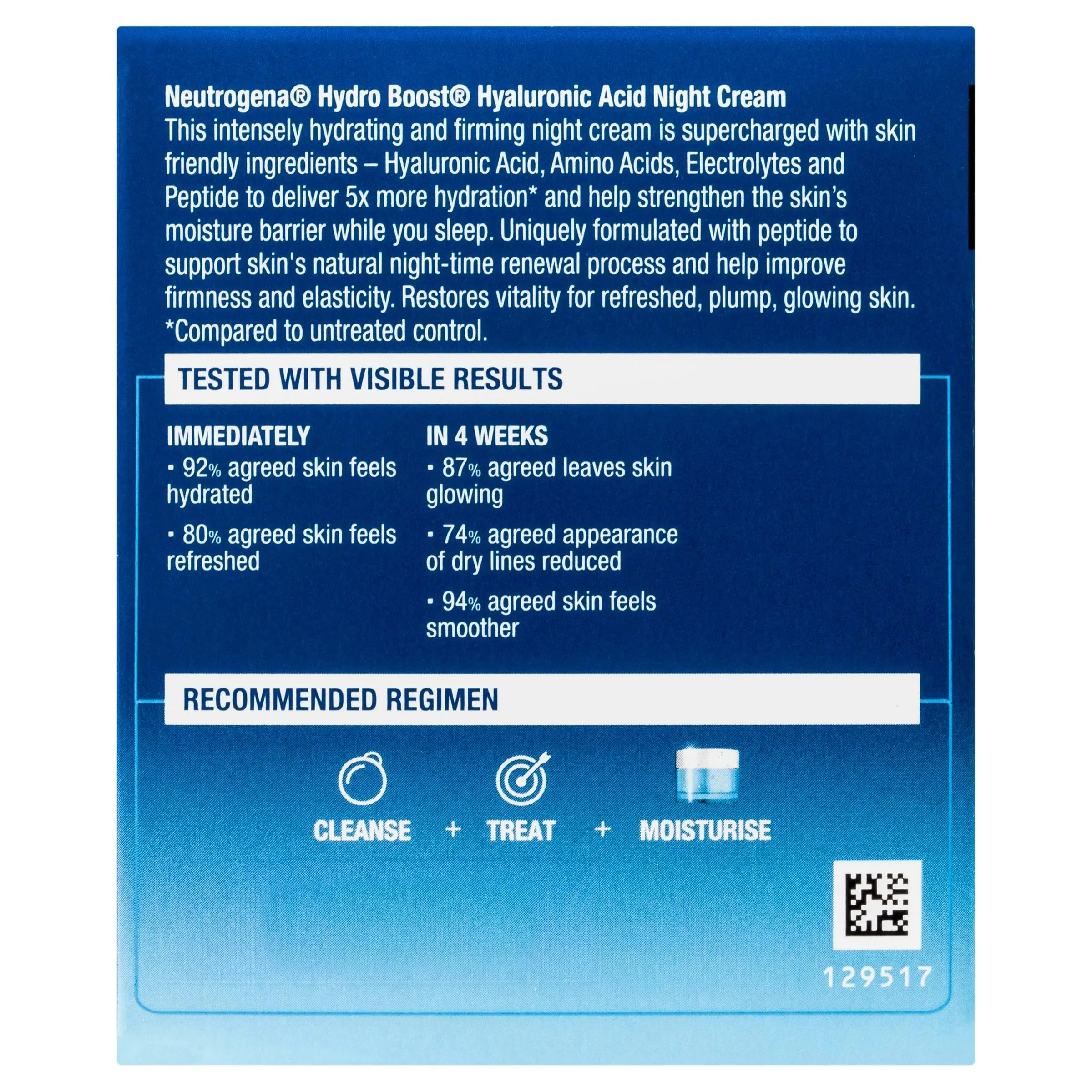 Neutrogena Hydro Boost Night Concentrate 50g