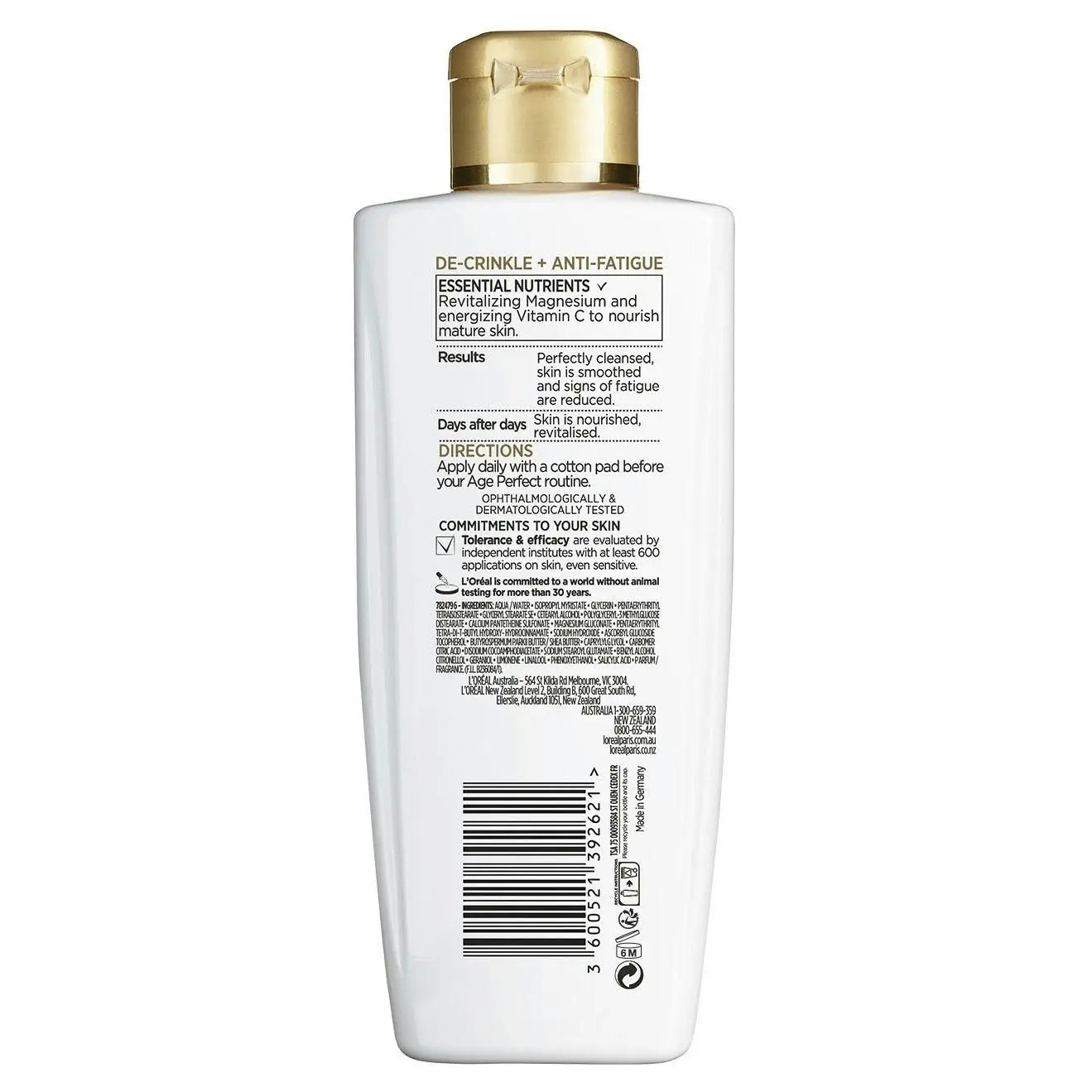 L'Oreal Age Perfect Cleansing Milk 200mL