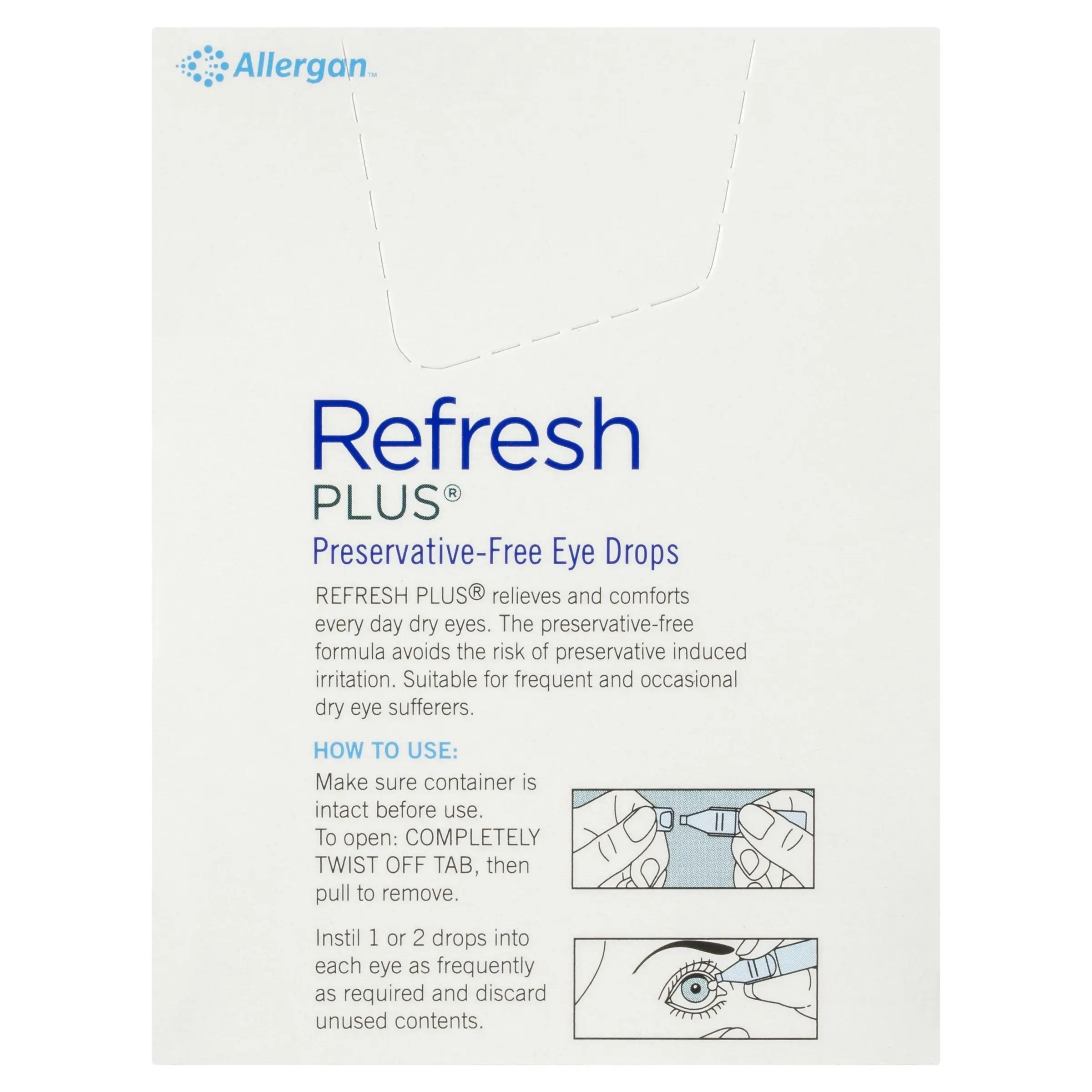 Refresh Plus Eye Drops 30 x 0.4 mL