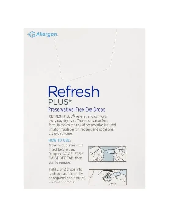 Refresh Plus Eye Drops 30 x 0.4 mL