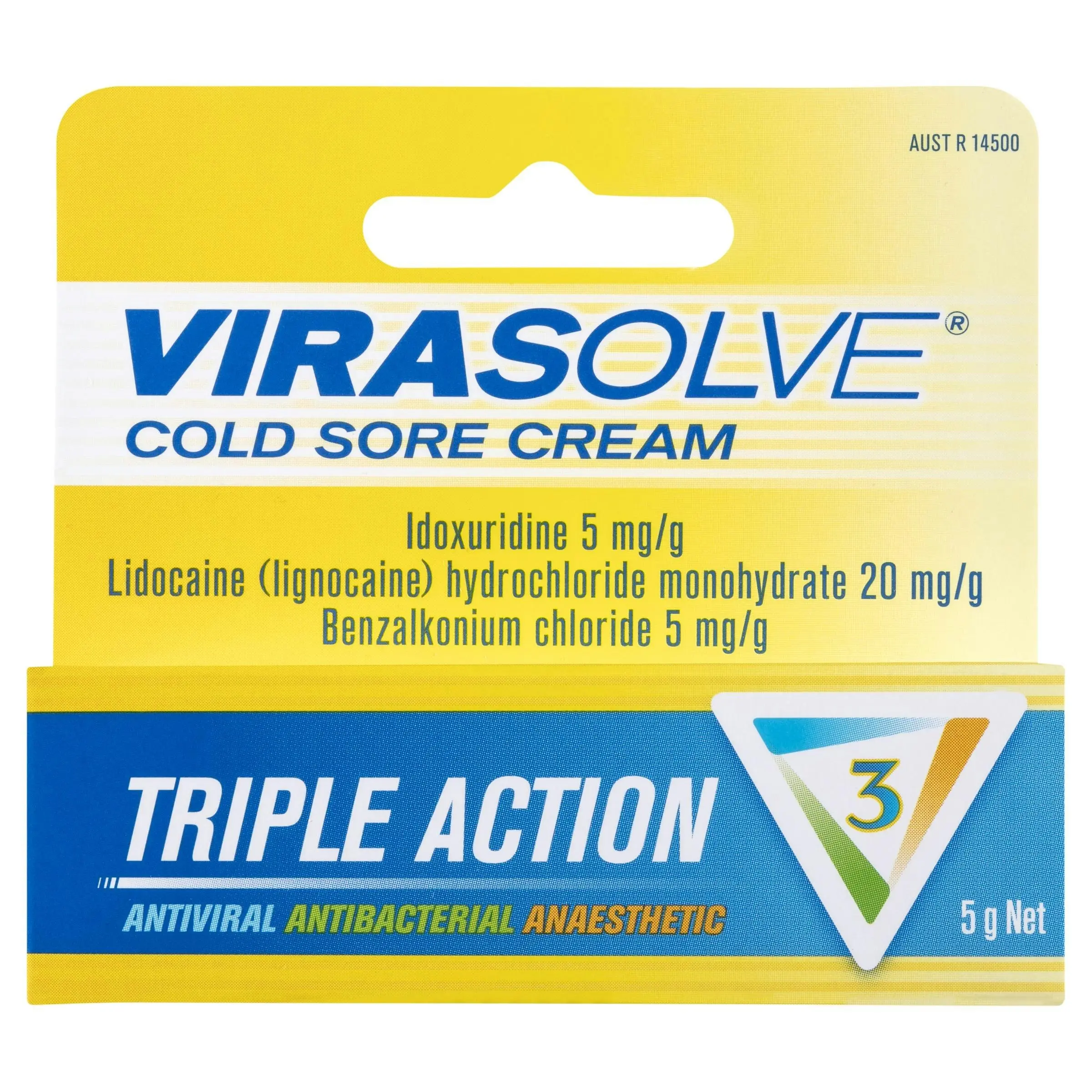 VIRASOLVE Cold Sore Cream 5g