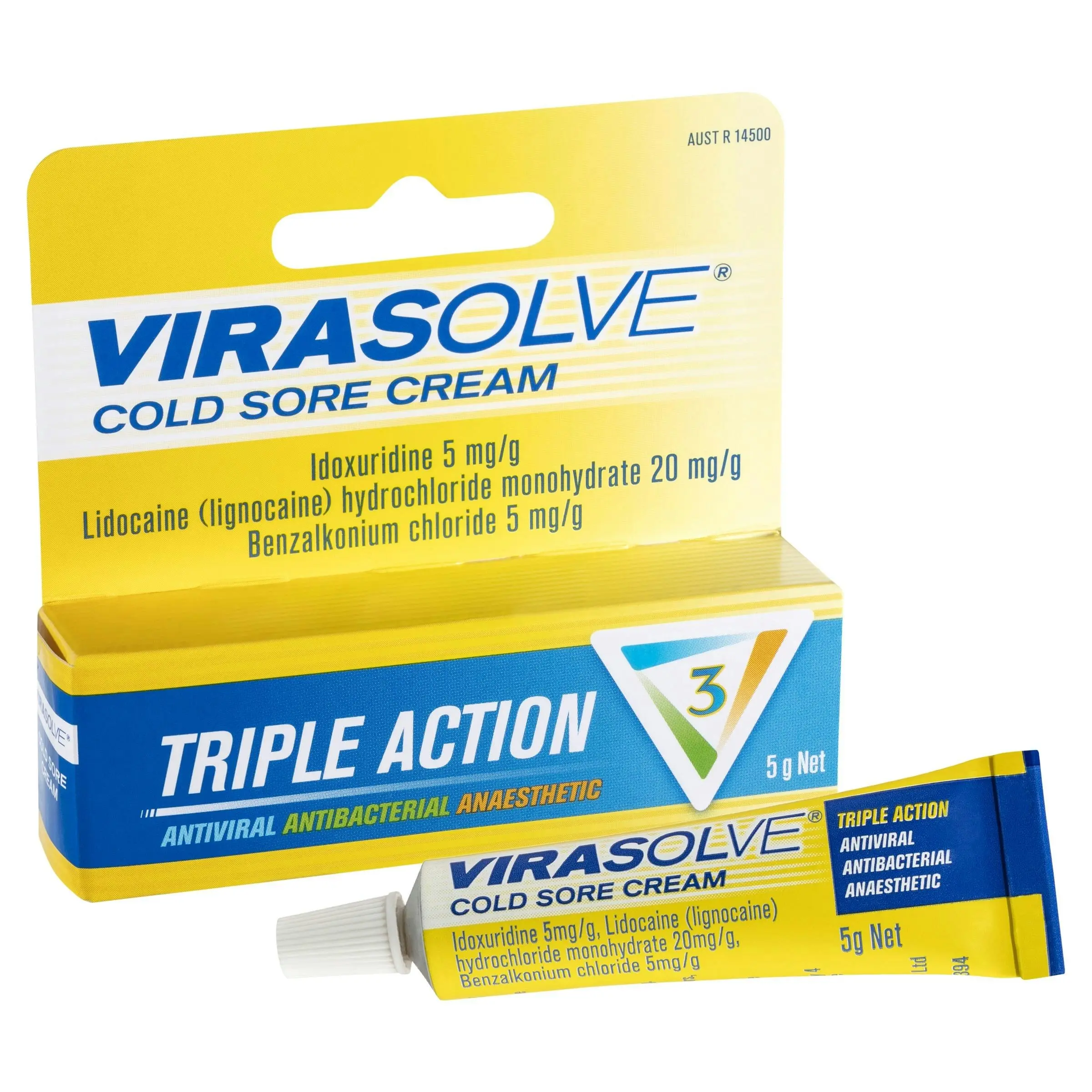 VIRASOLVE Cold Sore Cream 5g