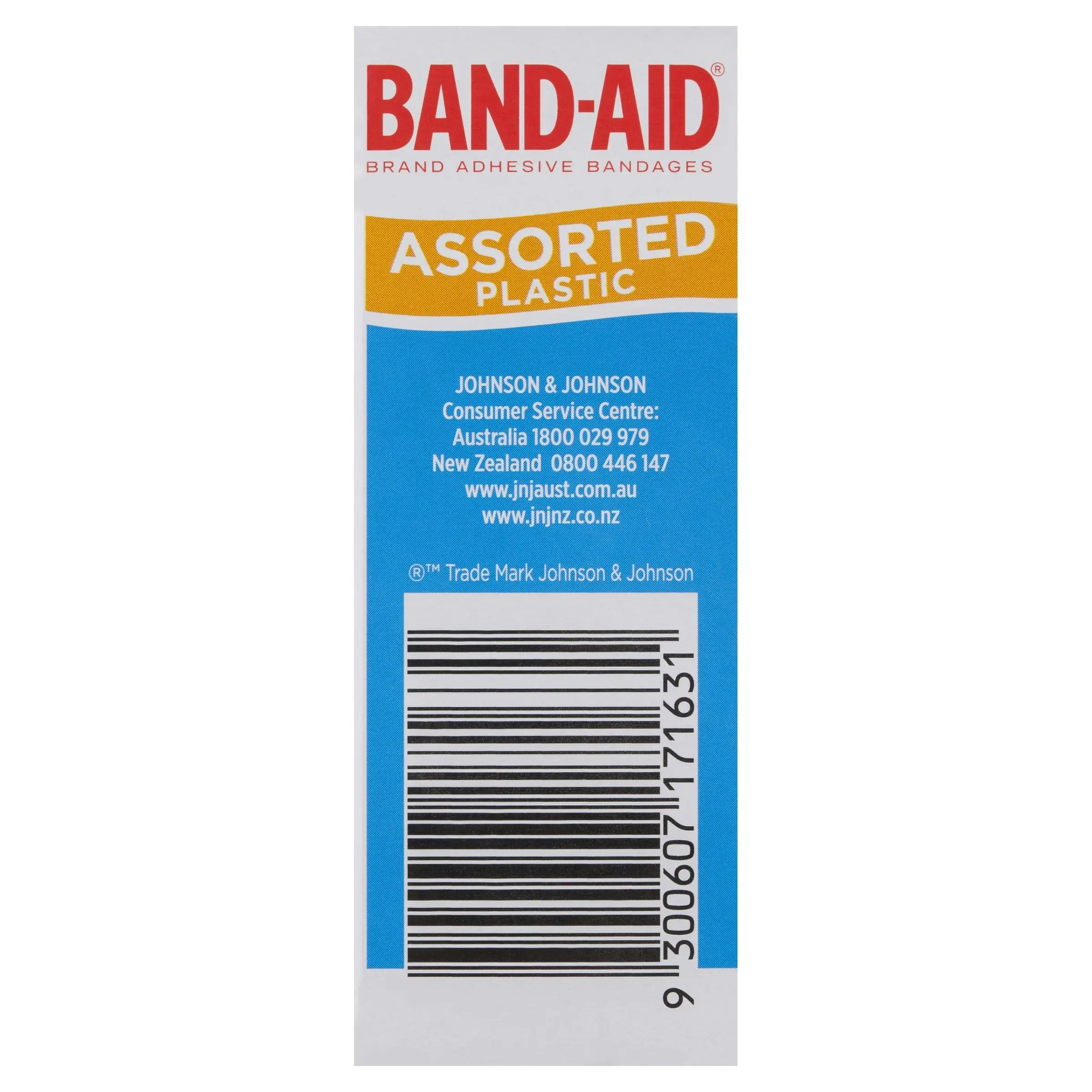 BAND-AID Assorted Plastic Shapes 50 Pack