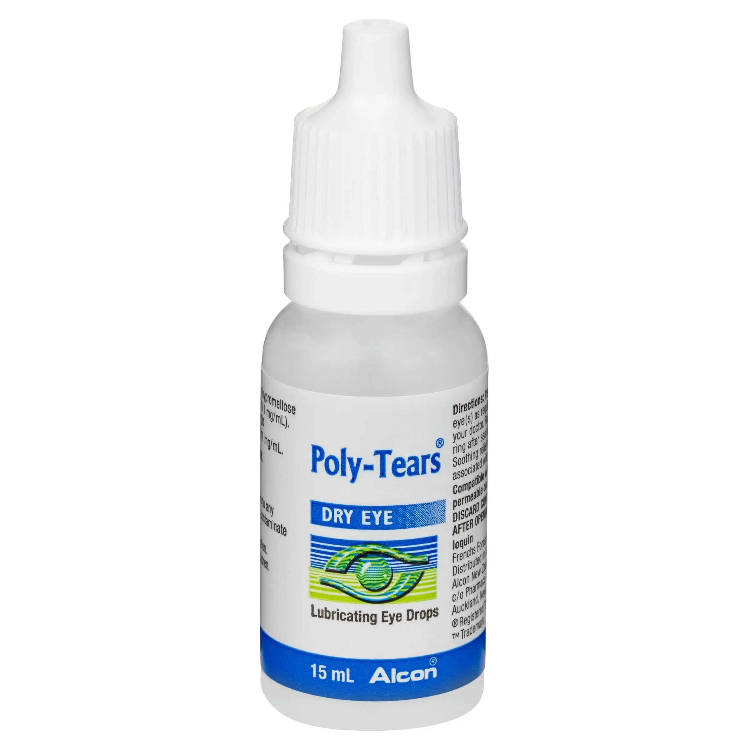 Poly Tears Lubricating Eye Drops 15mL