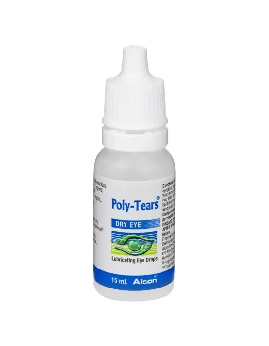 Poly Tears Lubricating Eye Drops 15mL