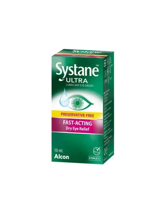 SYSTANE Ultra Preservative-Free Lubricant Eye Drops 10mL